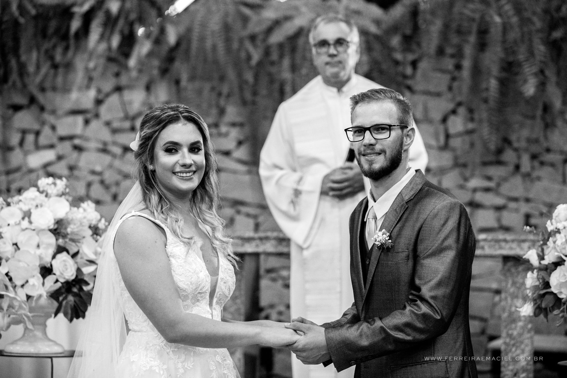 Foto Casamento Aline e Bruno - Igreja Perpétuo Socorro - Sítio Dourado - Criciúma - SC - Imagem 40