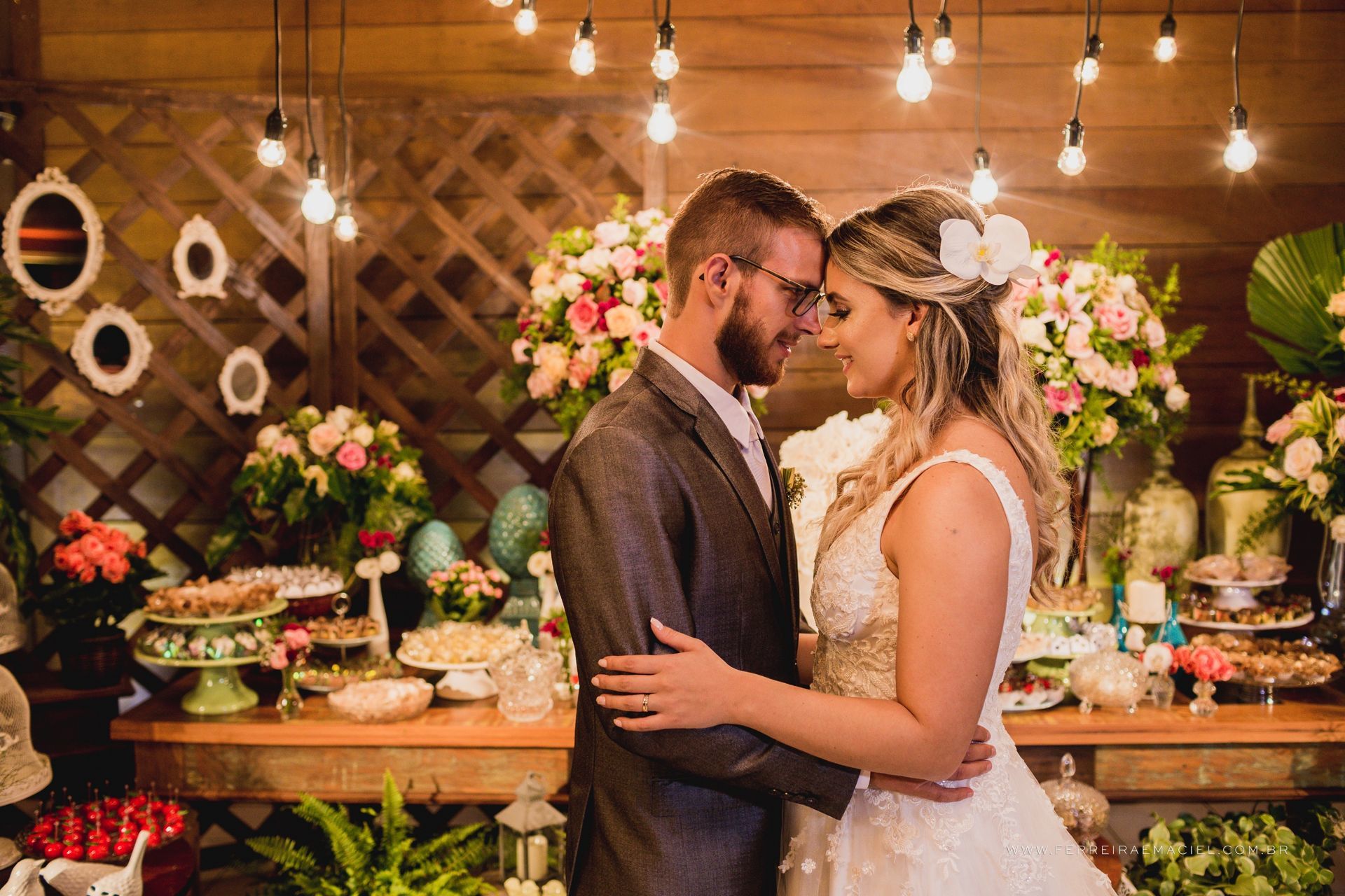 Foto Casamento Aline e Bruno - Igreja Perpétuo Socorro - Sítio Dourado - Criciúma - SC - Imagem 68