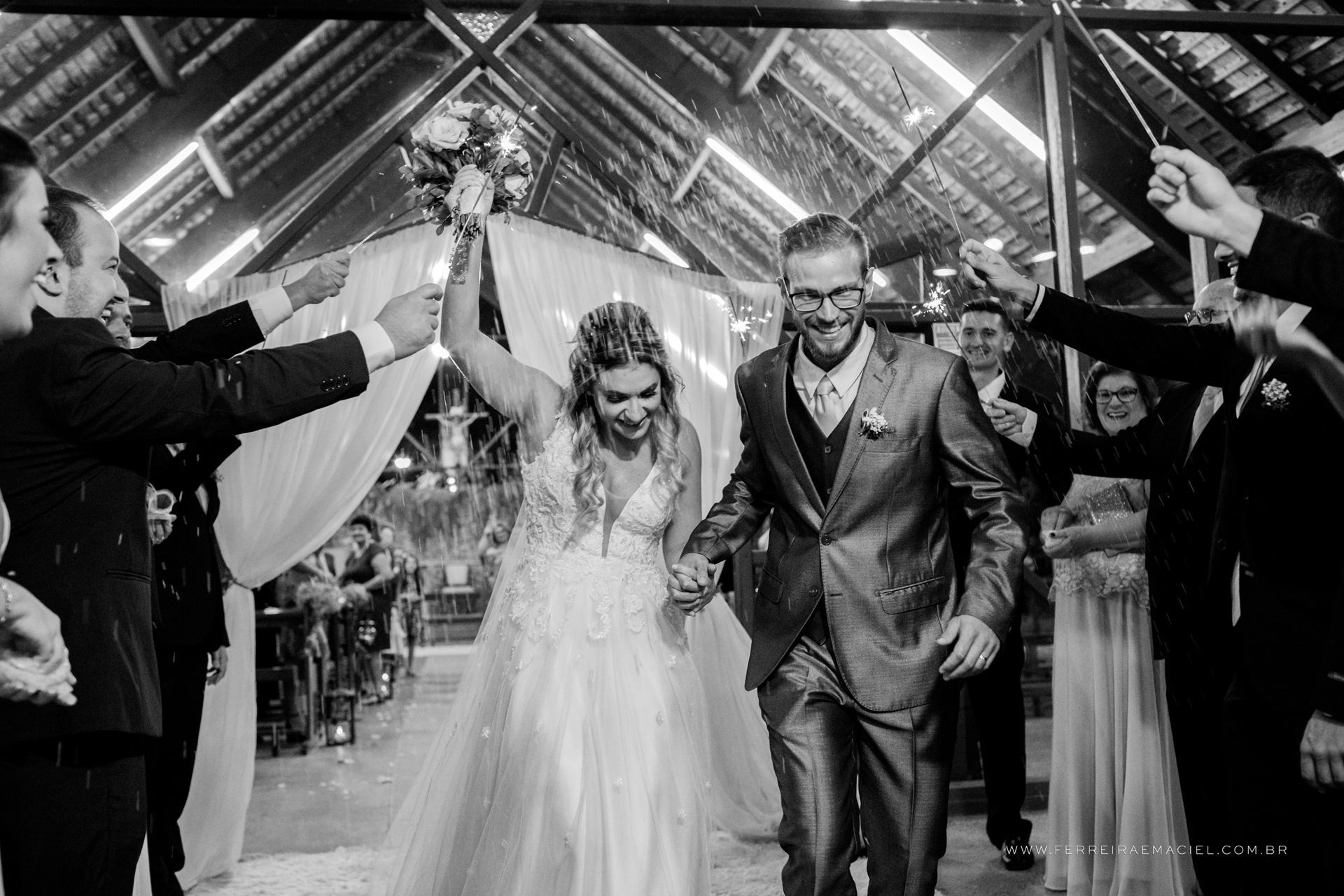 Foto Casamento Aline e Bruno - Igreja Perpétuo Socorro - Sítio Dourado - Criciúma - SC - Imagem 57