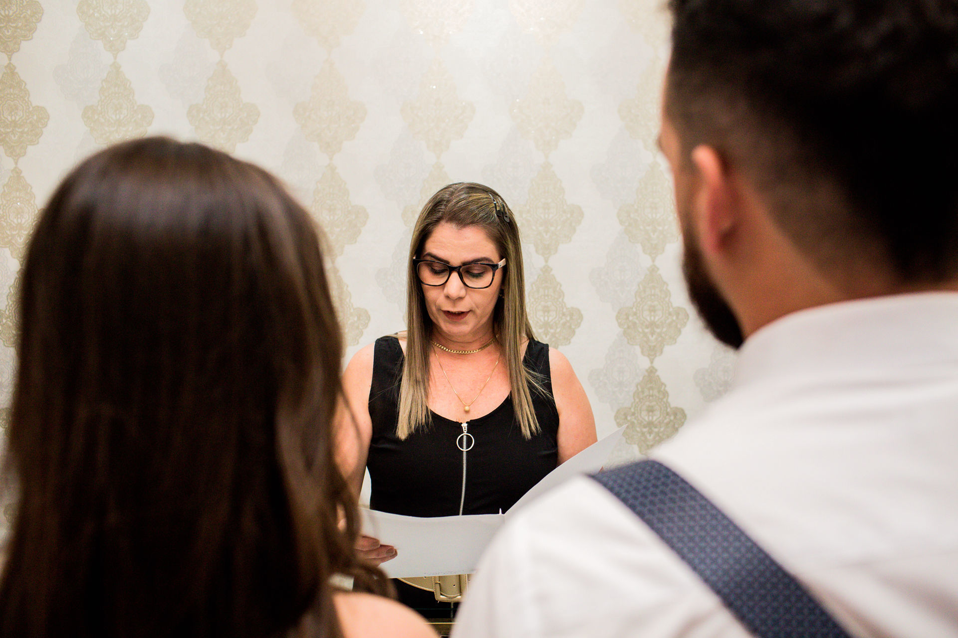 Foto Casamento Civil Fernando e Bruna - Cartório Daniela Araújo - Araranguá - SC - Imagem 2