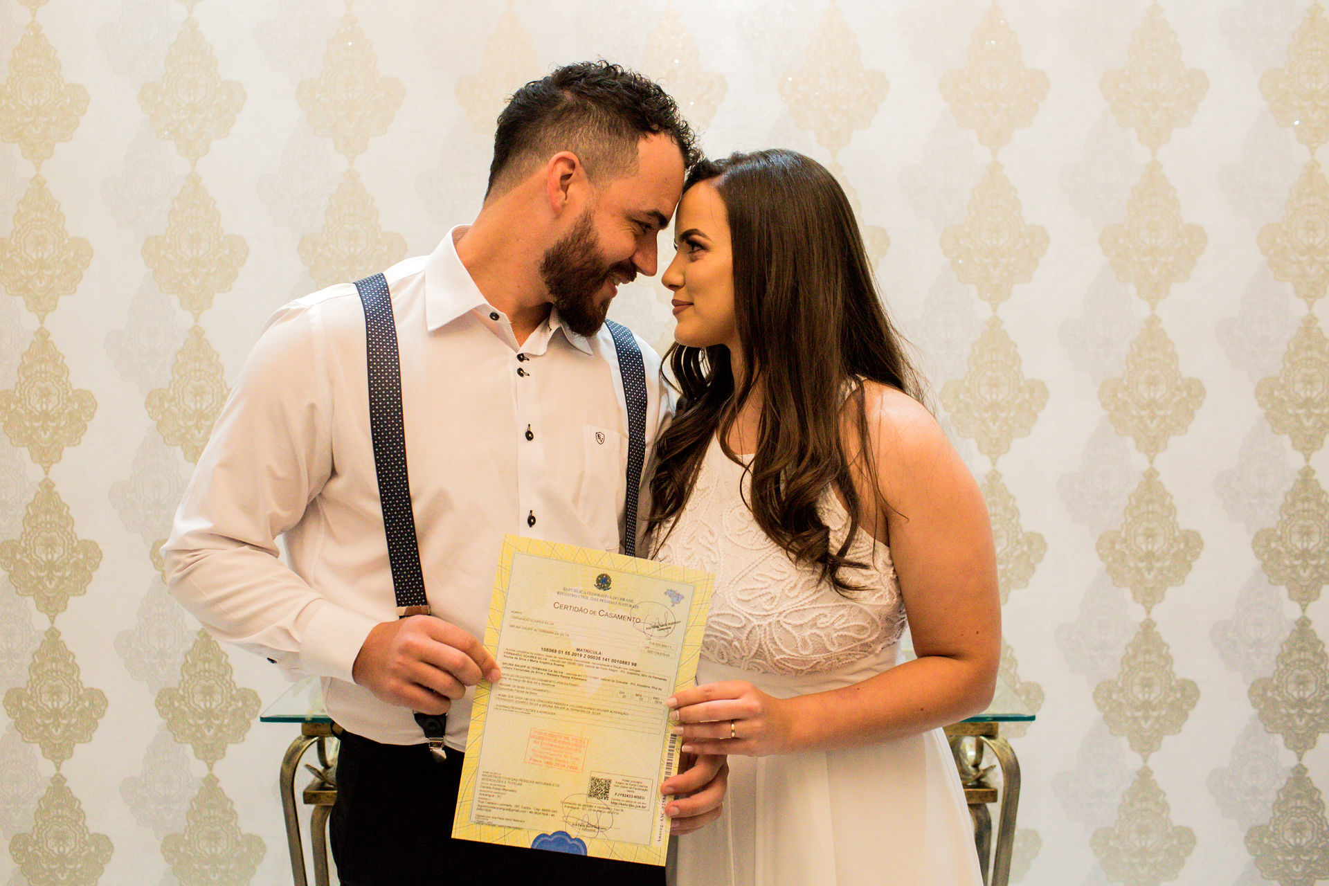 Foto Casamento Civil Fernando e Bruna - Cartório Daniela Araújo - Araranguá - SC - Imagem 17