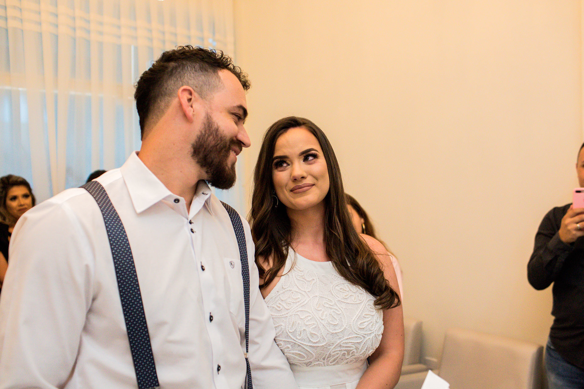 Foto Casamento Civil Fernando e Bruna - Cartório Daniela Araújo - Araranguá - SC - Imagem 13