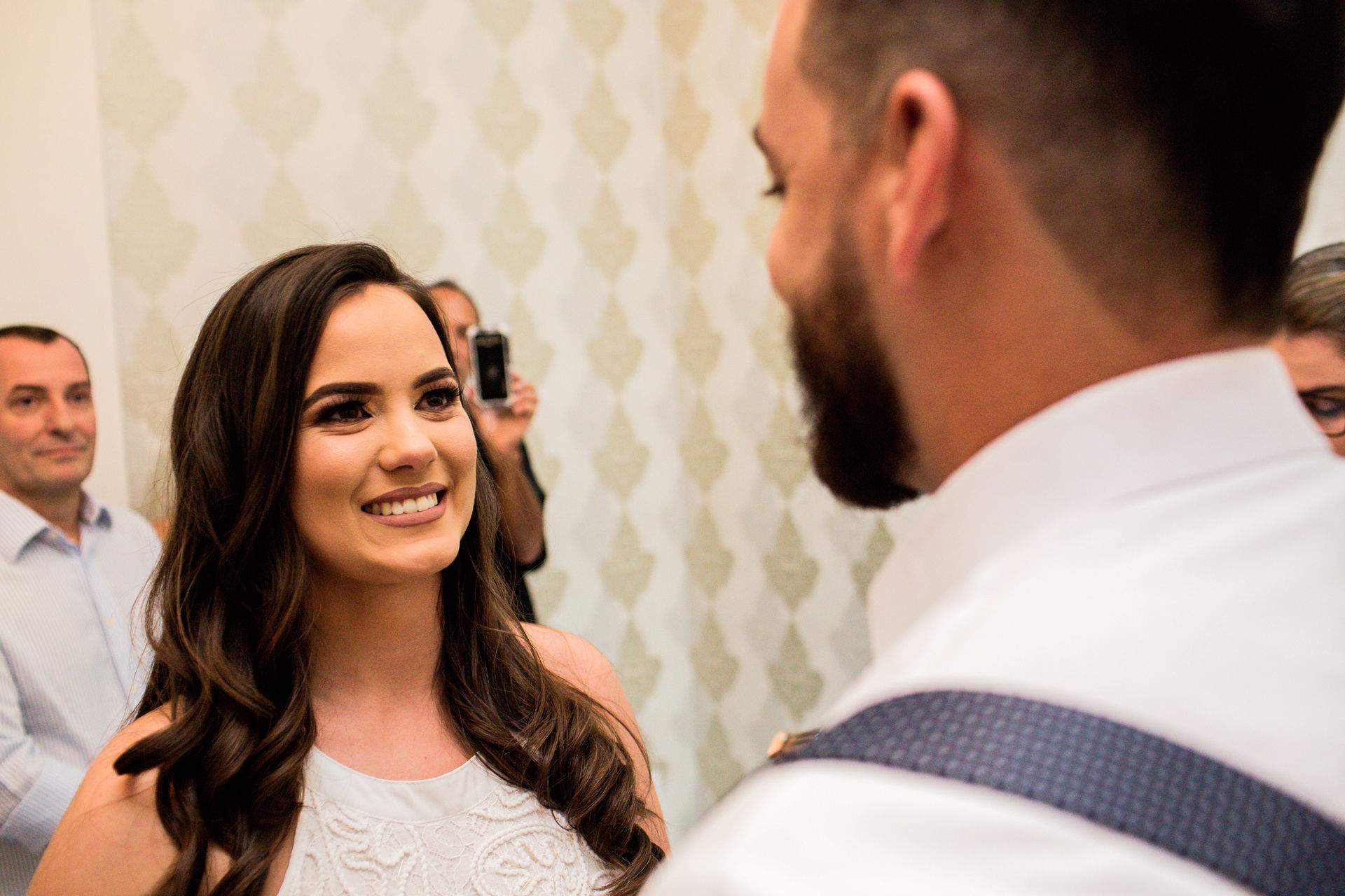 Foto Casamento Civil Fernando e Bruna - Cartório Daniela Araújo - Araranguá - SC - Imagem 7