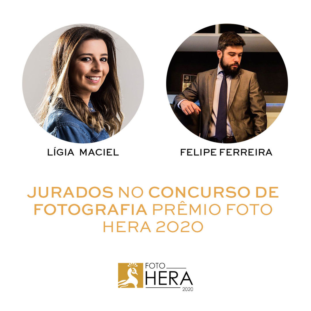 Lígia e Felipe Jurados no Prêmio Foto Hera 2020