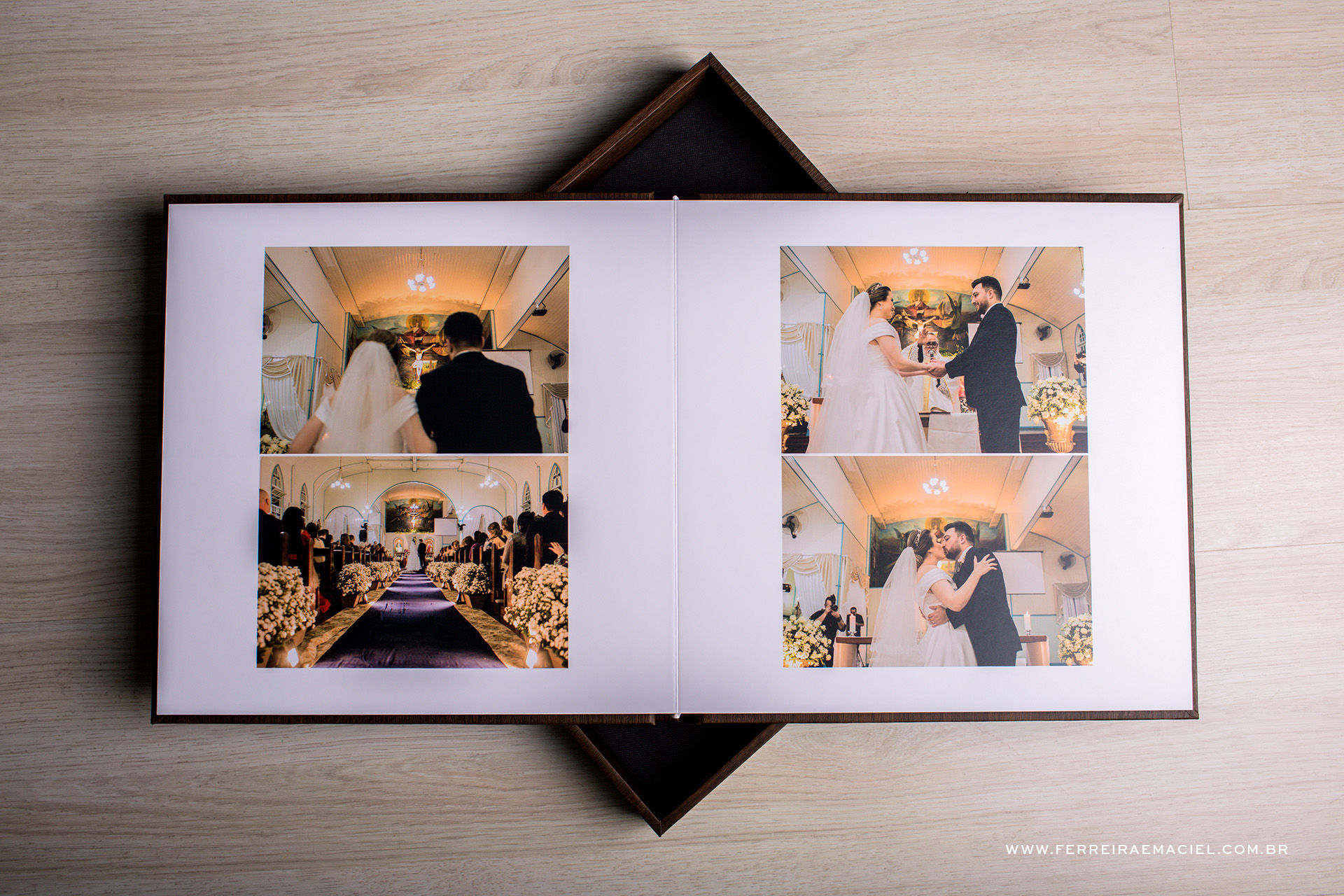 Foto  Álbum Capa de Madeira - Imagem 5