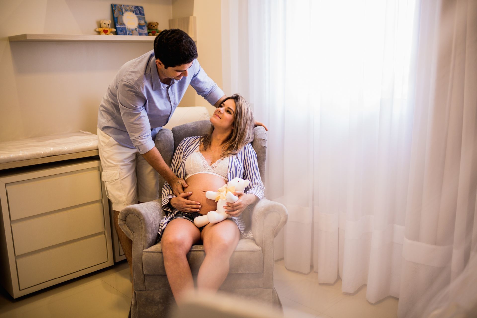 Foto Ensaio Gestante Tati e Ágaci a espera de Rafael - Imagem 5