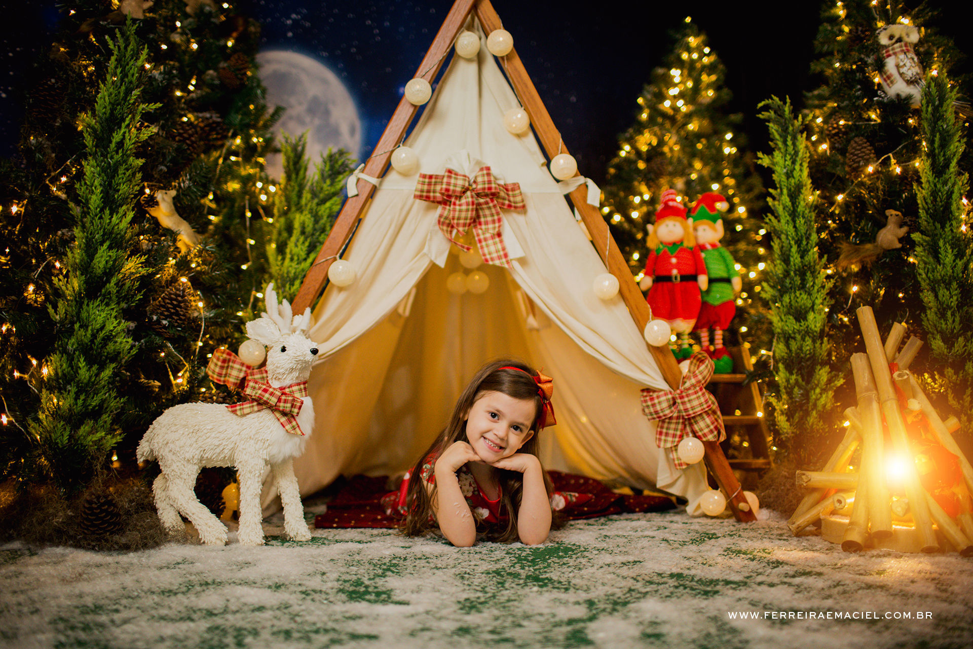 Foto Detalhes do Acampamento do Papai Noel - Cenário Temático para Fotos de Natal em Araranguá Foto Detalhes do Acampamento do Papai Noel - Cenário Temático para Fotos de Natal em Araranguá - Imagem 153
