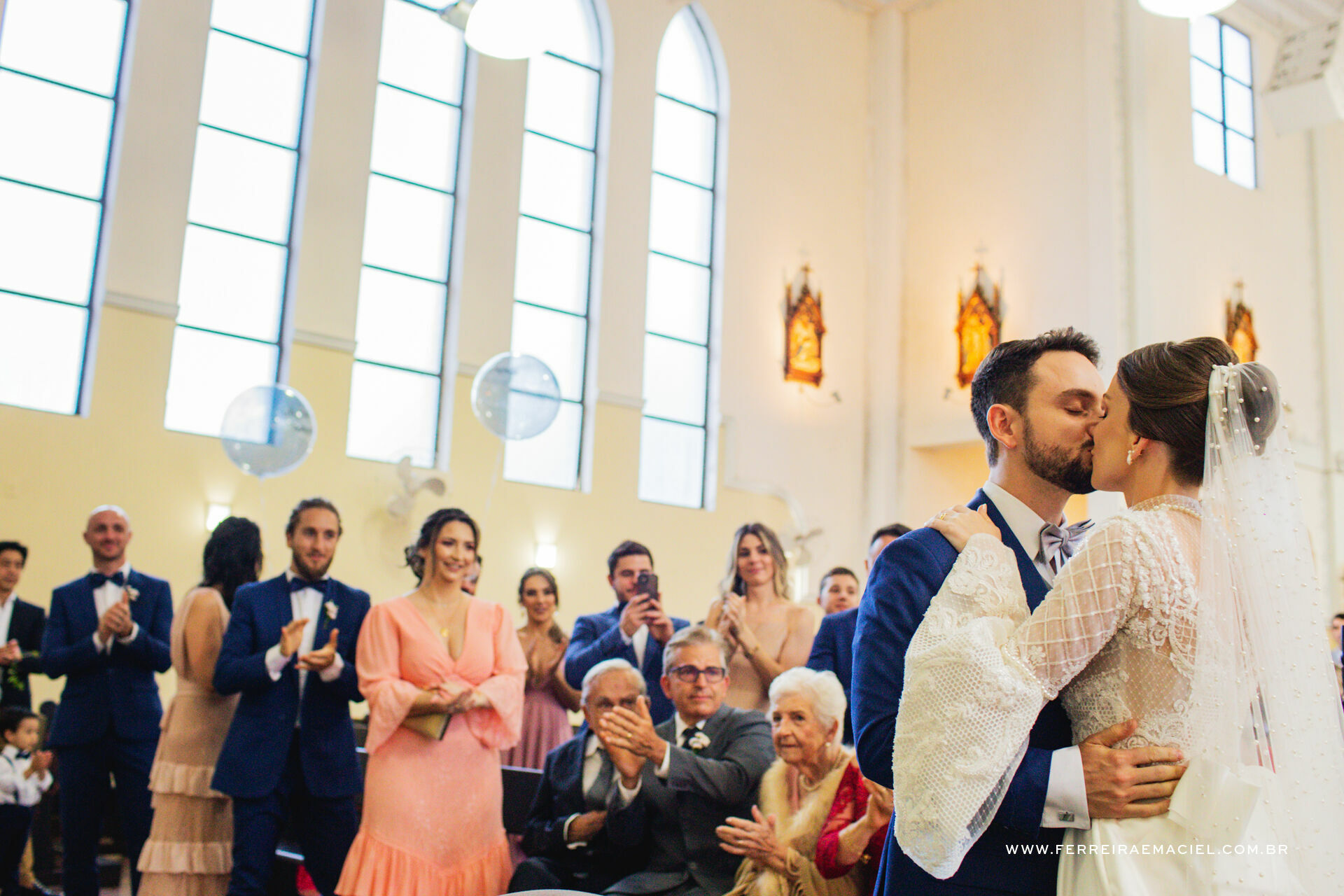 Foto Casamento na Igreja Nossa Senhora Mãe dos Homens e no Hotel e Praia do Morro dos Conventos em Araranguá - SC - Dábila e João Foto Casamento na Igreja Nossa Senhora Mãe dos Homens e no Hotel e Praia do Morro dos Conventos em Araranguá - SC - Dábila e João - Imagem 74