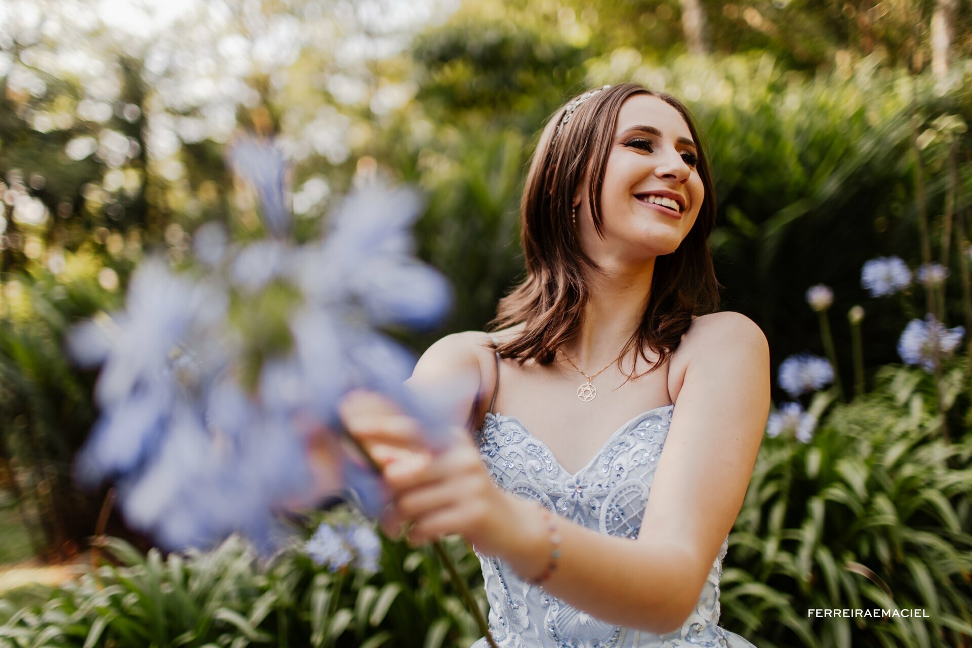 Ensaio Fotográfico 15 anos - Laura Francisco - Castelo Britânico - Cocal do Sul - SC