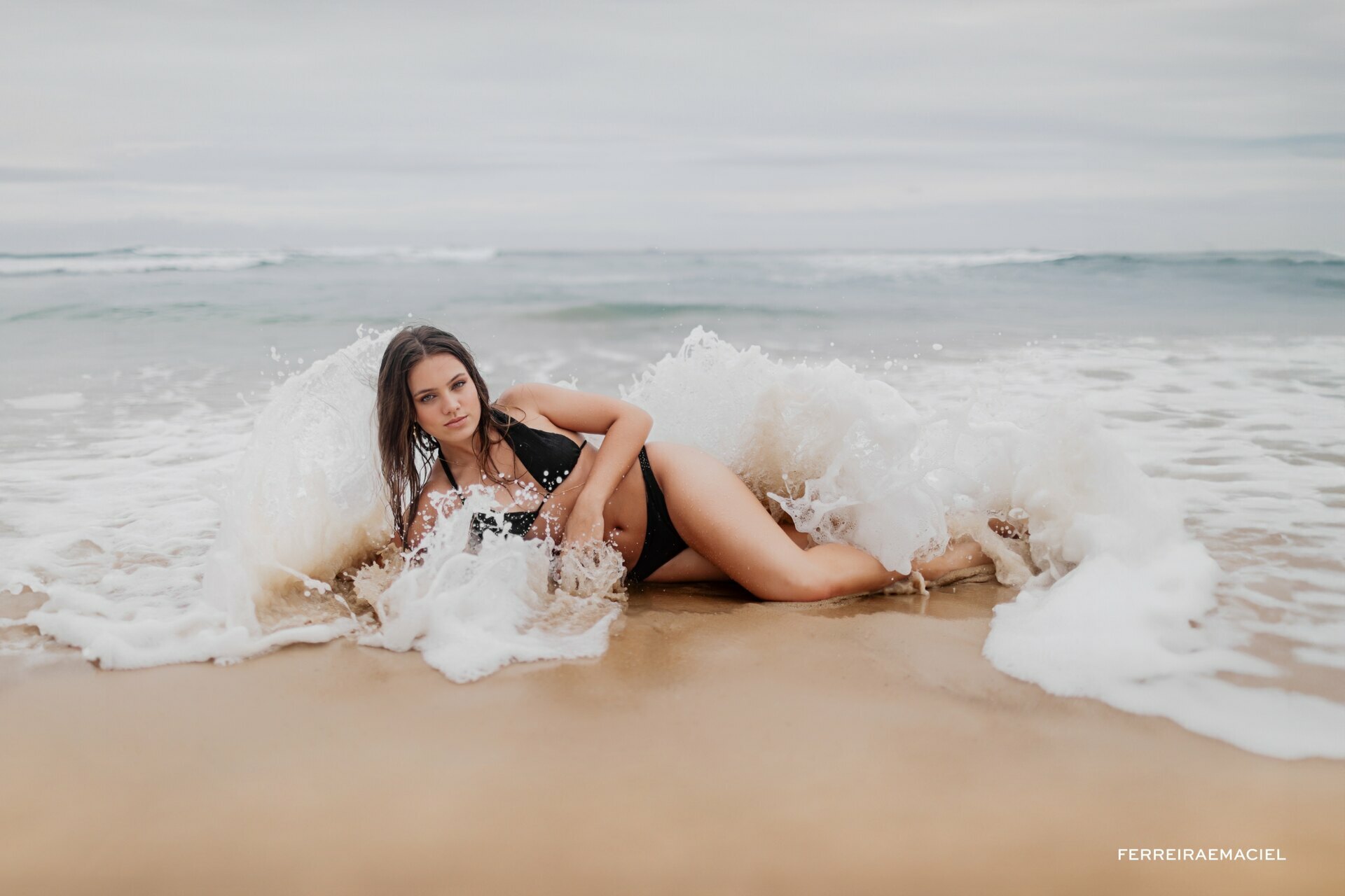 Ensaio Fotográfico 15 anos - Laura Grando - Pousada Rosa Norte - Praia do Rosa - Imbituba - SC