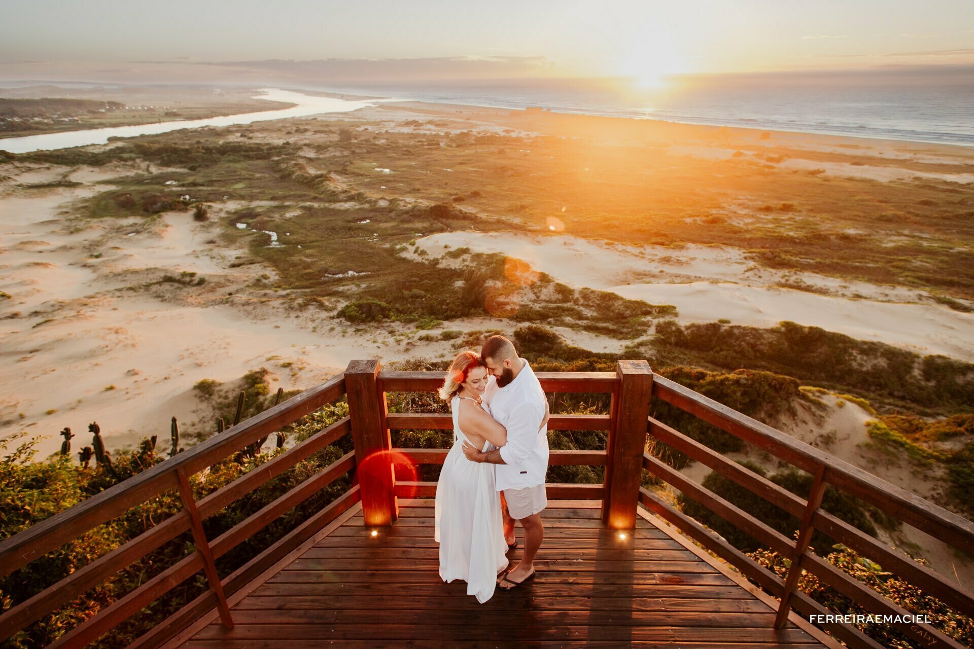 Ensaio Fotográfico de Casal - Pre-Wedding - Olívia e Di - Morro dos Conventos - Araranguá - SC
