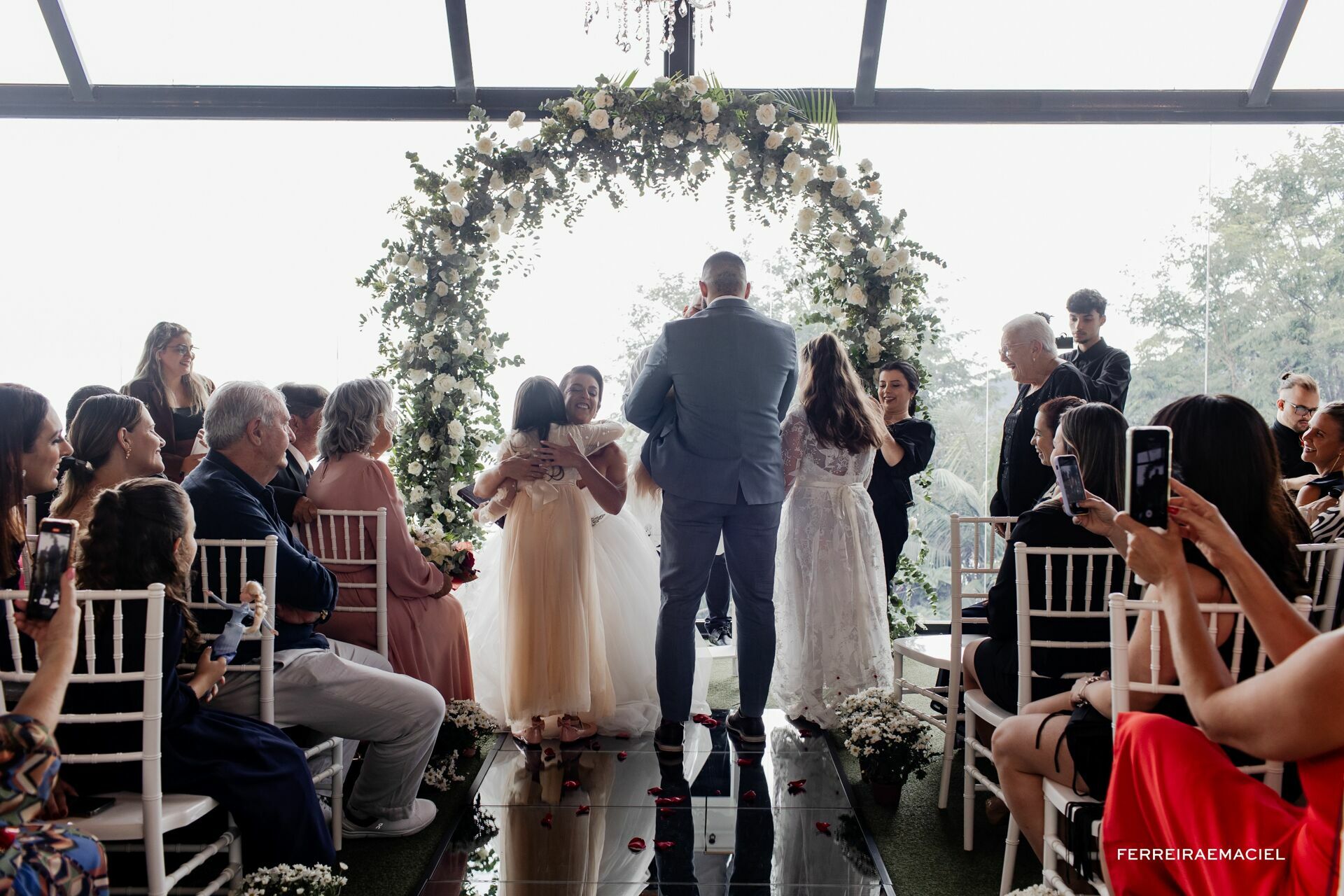 Foto Casamento Olívia e Cledinei - Indaiá Eventos - Lagoa da Conceição - Florianópolis - SC - Imagem 44