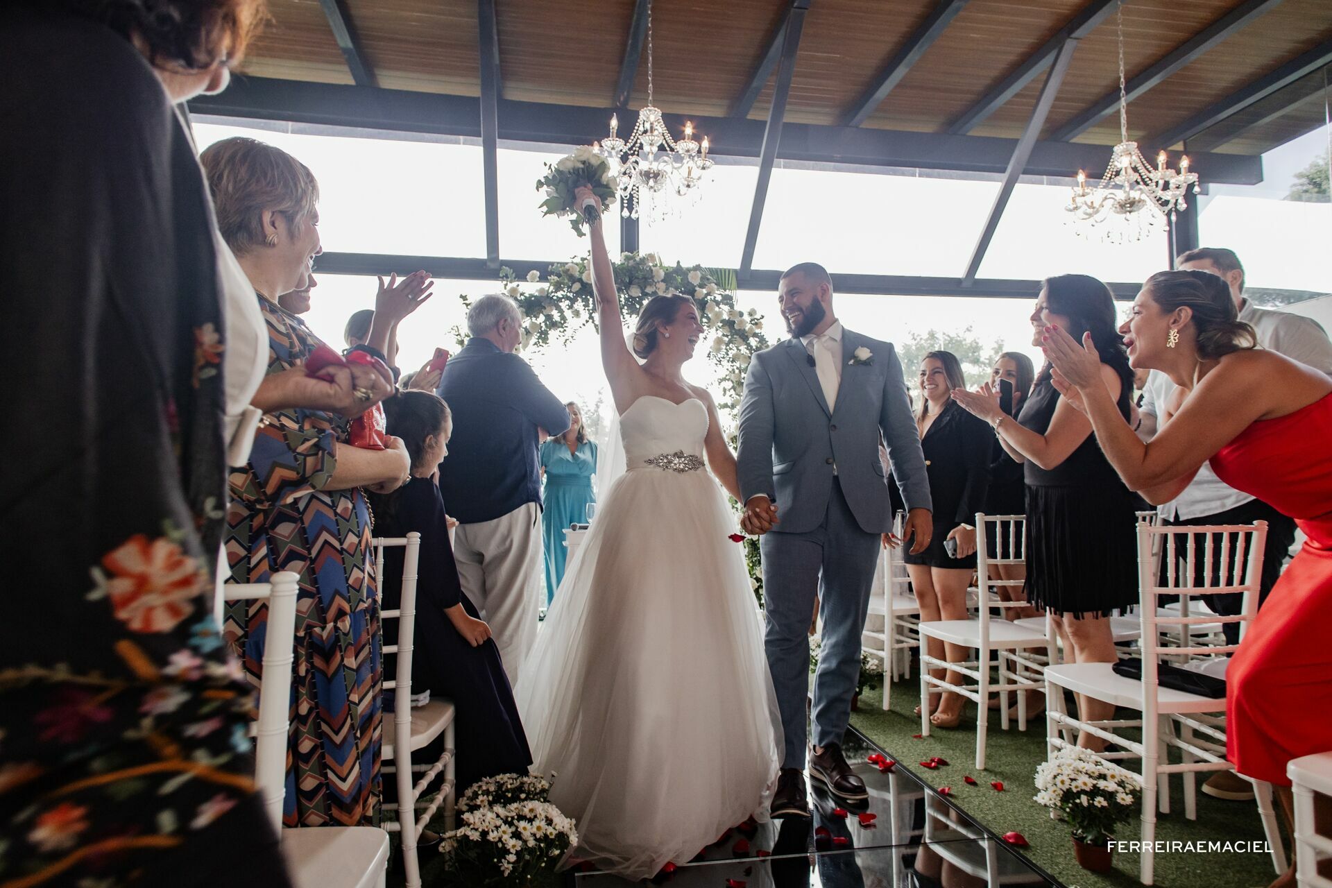 Foto Casamento Olívia e Cledinei - Indaiá Eventos - Lagoa da Conceição - Florianópolis - SC - Imagem 54