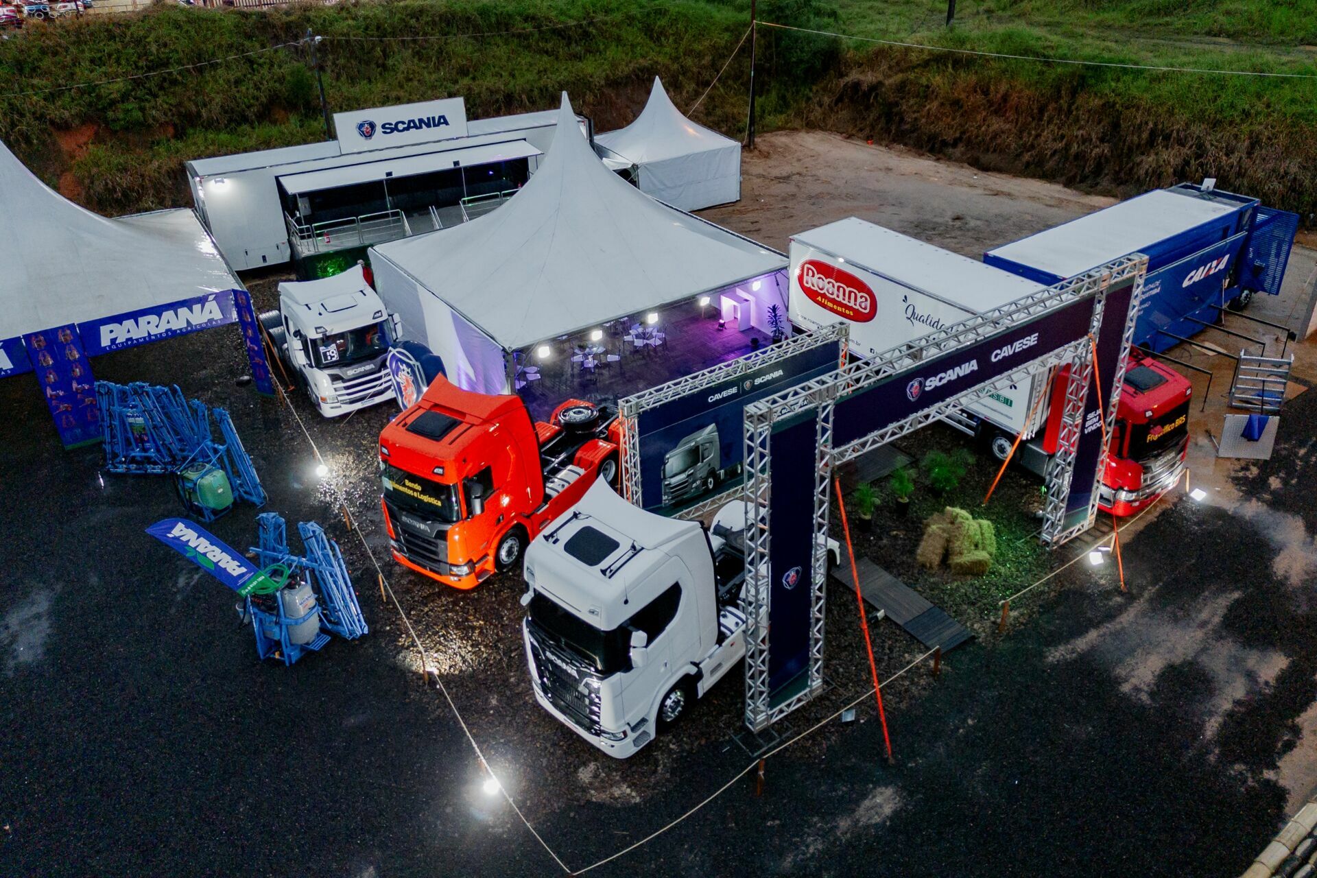 Foto Fotografia publicitÃ¡ria - Scania na Feagro - BraÃ§o do Norte - SC - Imagem 14