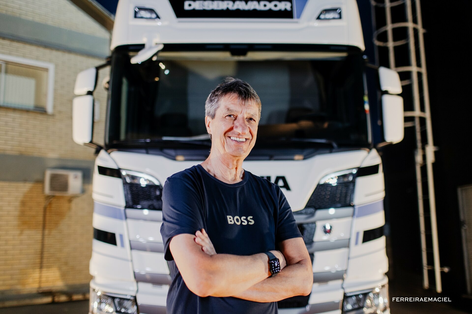 Fotografia Publicitária - Entrega do Desbravador - Rodoeverton - Jaguaruna - SC