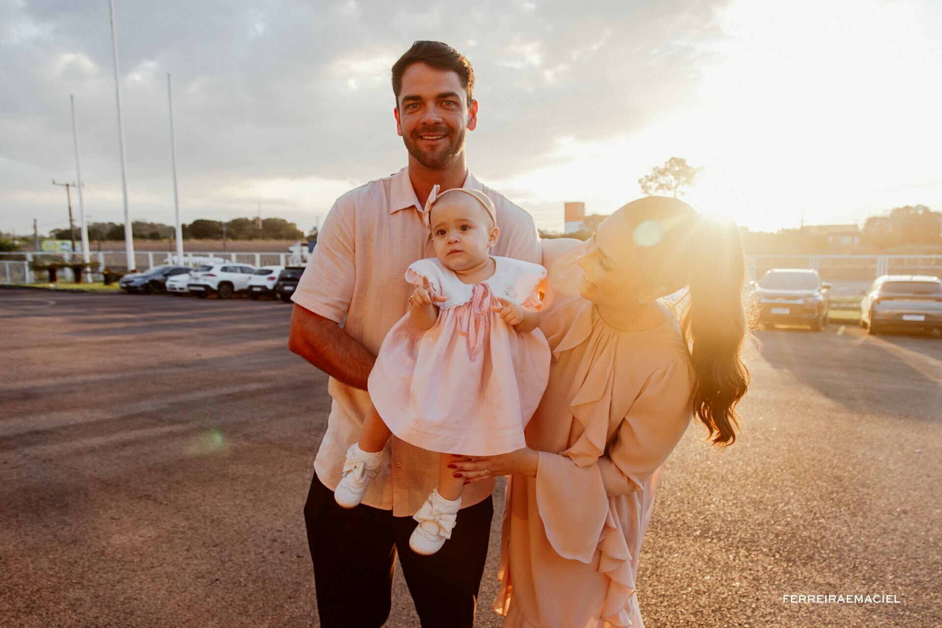 Fotografia de Festa de Aniversário Infantil - Luiza - Um Ano - Sombrio - SC