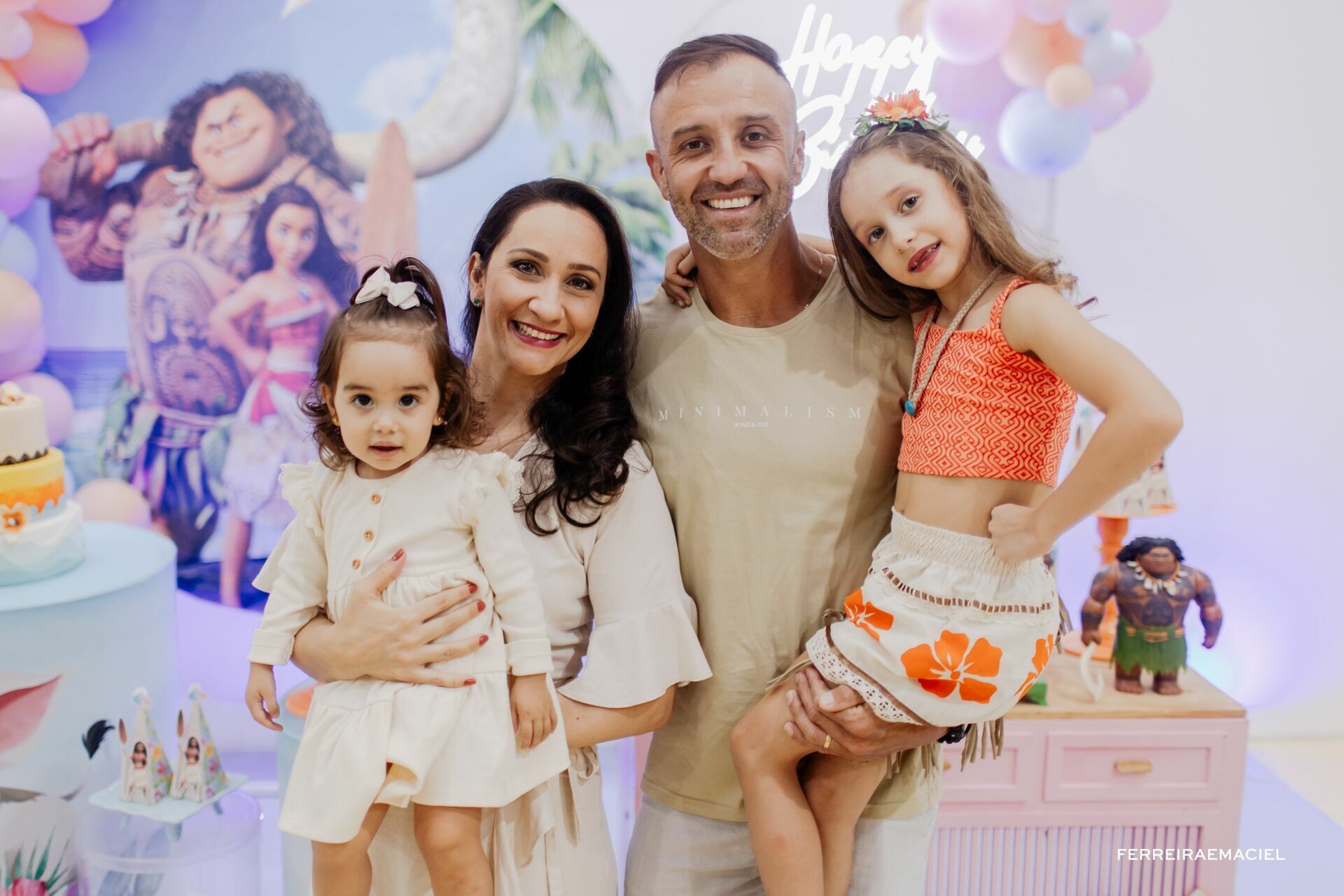 Foto Aniversário Infantil 6 Anos – Helena – Tema Moana – Allegra Park – Araranguá – SC Foto Aniversário Infantil 6 Anos – Helena – Tema Moana – Allegra Park – Araranguá – SC - Imagem 8