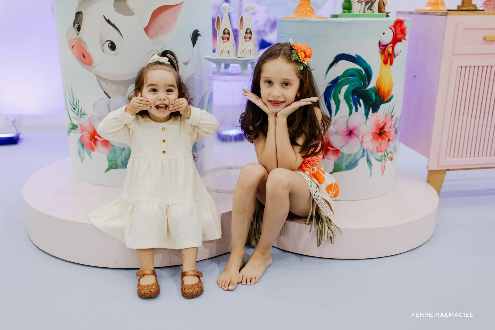 Foto Aniversário Infantil 6 Anos – Helena – Tema Moana – Allegra Park – Araranguá – SC Foto Aniversário Infantil 6 Anos – Helena – Tema Moana – Allegra Park – Araranguá – SC - Imagem 4