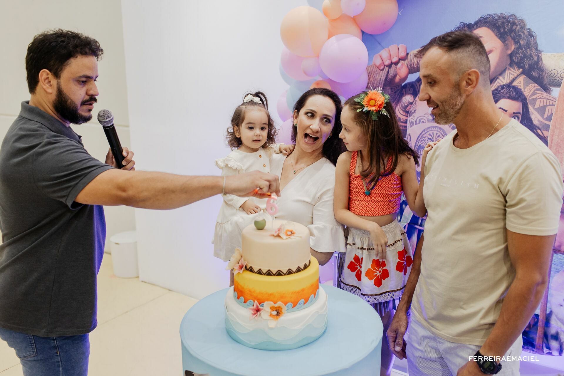 Foto Aniversário Infantil 6 Anos – Helena – Tema Moana – Allegra Park – Araranguá – SC Foto Aniversário Infantil 6 Anos – Helena – Tema Moana – Allegra Park – Araranguá – SC - Imagem 18