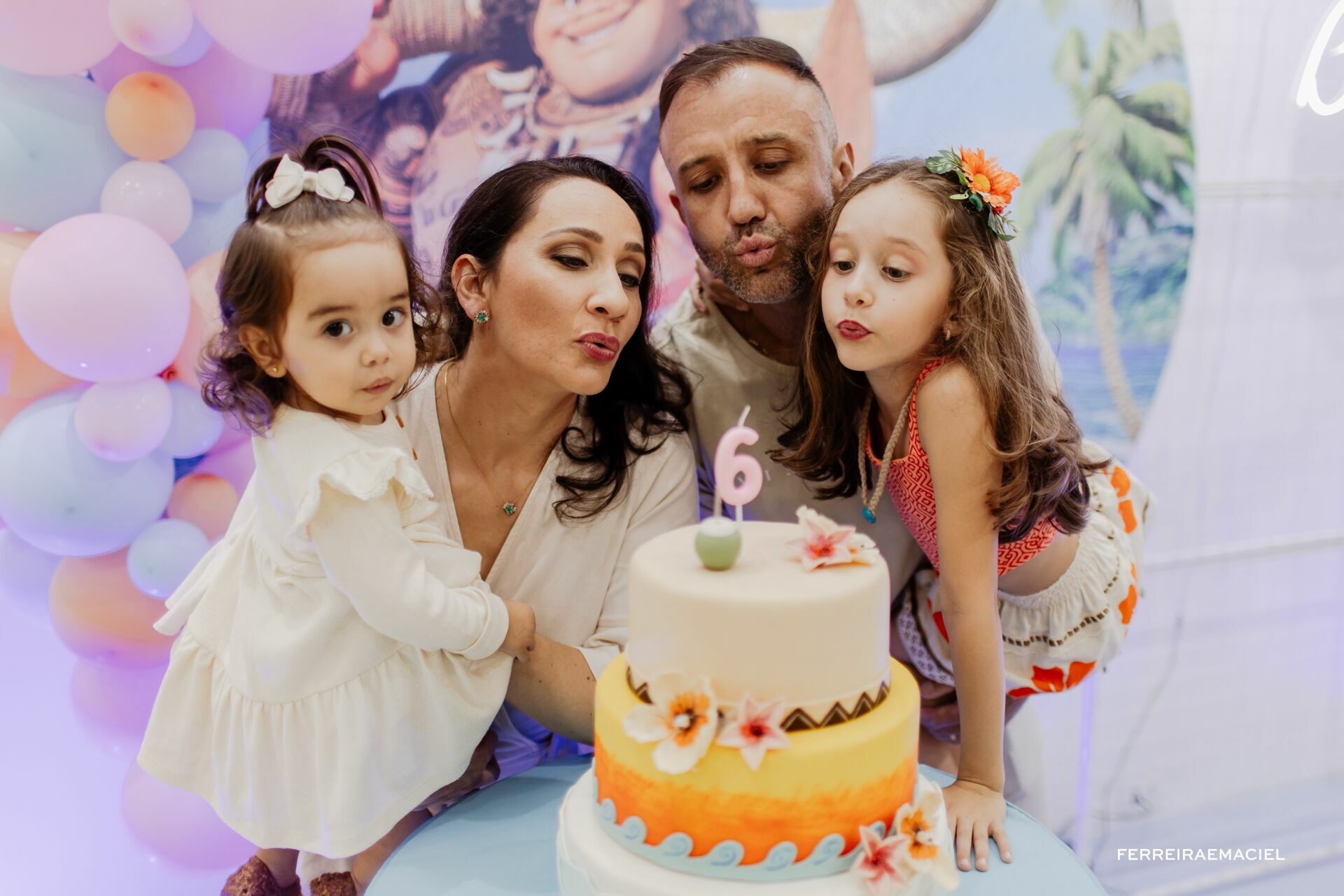 Foto Aniversário Infantil 6 Anos – Helena – Tema Moana – Allegra Park – Araranguá – SC Foto Aniversário Infantil 6 Anos – Helena – Tema Moana – Allegra Park – Araranguá – SC - Imagem 10