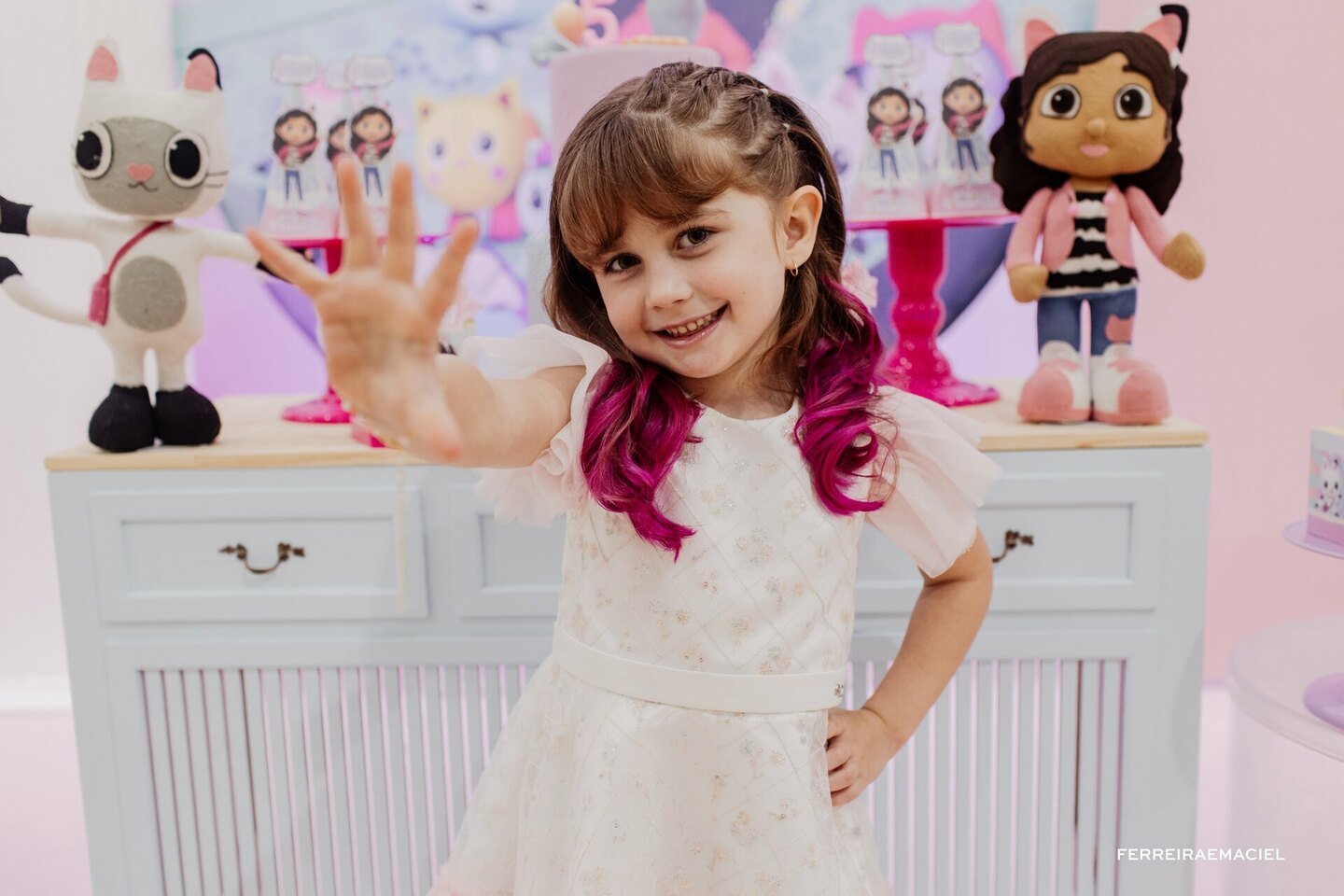 Fotografia de Aniversário Infantil – Helena – 5 Anos – Allegra Park – Araranguá – SC