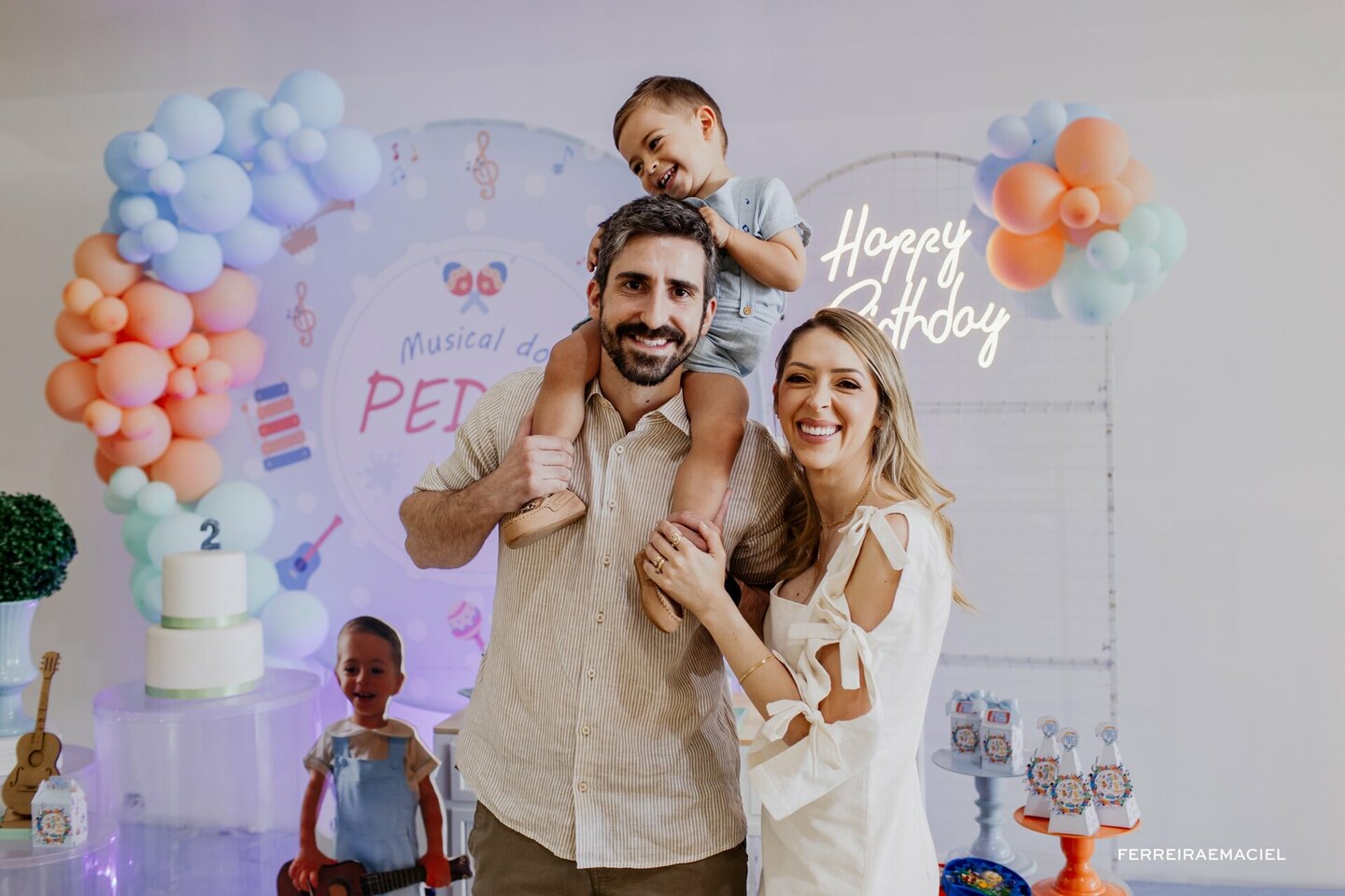 Fotografia de Festa de Aniversário Infantil - Pedro - 2 anos - Espaço Allegra Park - Araranguá- SC