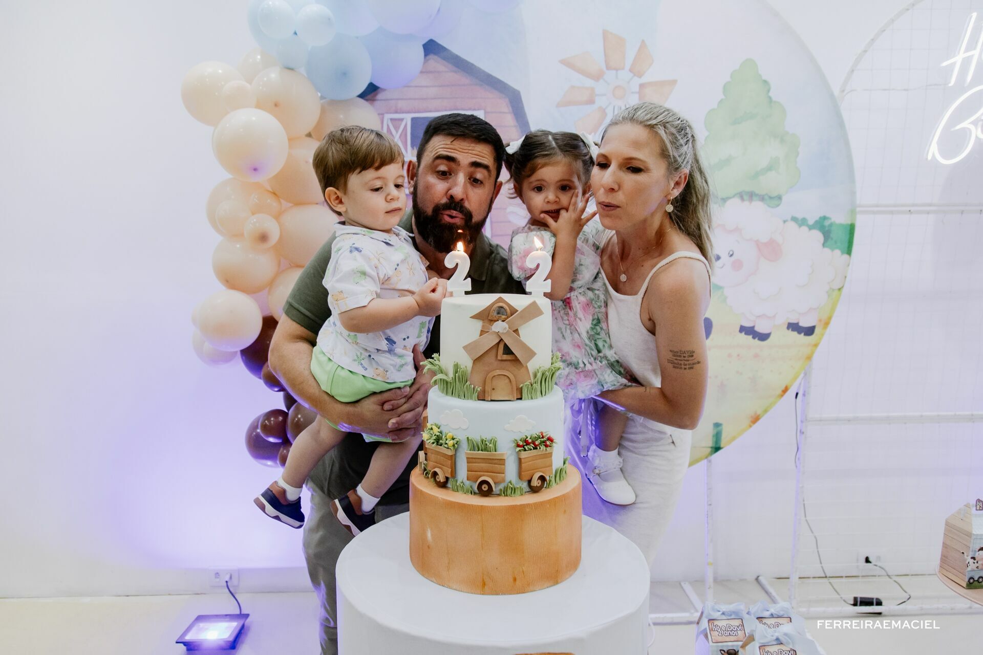 Foto Aniversário Infantil no Allegra Park - Ísis e Davi - 2 Anos - Fotografia de Festa - Araranguá - SC Foto Aniversário Infantil no Allegra Park - Ísis e Davi - 2 Anos - Fotografia de Festa - Araranguá - SC - Imagem 26