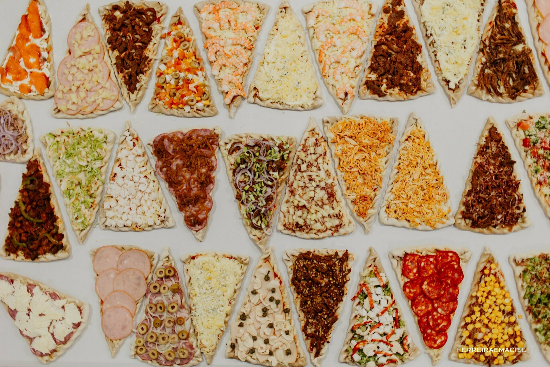 Fotografia Profissional para Catálogo de Pizzas - Bella Pizzas - Araranguá - SC