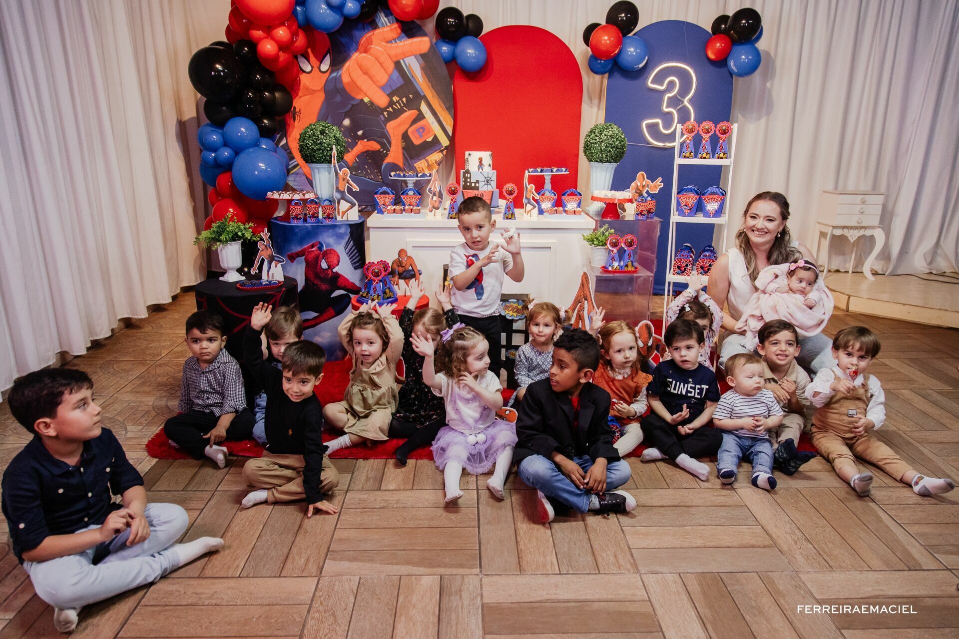 Foto Fotografia de Aniversário Infantil - Samuel - 3 Anos - Homem-Aranha - Espaço Michele Festas - Araranguá - SC Foto Fotografia de Aniversário Infantil - Samuel - 3 Anos - Homem-Aranha - Espaço Michele Festas - Araranguá - SC - Imagem 30