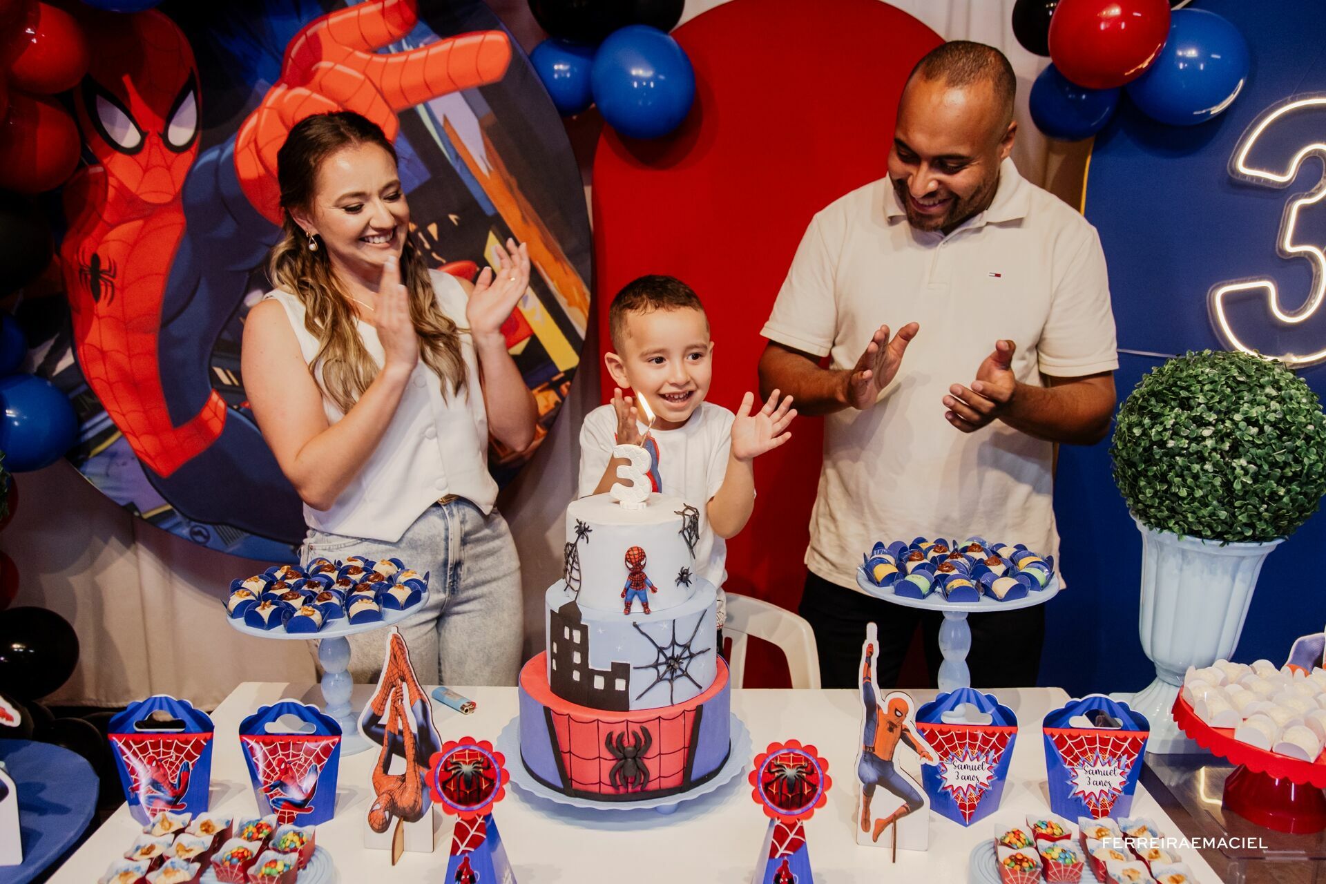 Foto Fotografia de Aniversário Infantil - Samuel - 3 Anos - Homem-Aranha - Espaço Michele Festas - Araranguá - SC Foto Fotografia de Aniversário Infantil - Samuel - 3 Anos - Homem-Aranha - Espaço Michele Festas - Araranguá - SC - Imagem 25