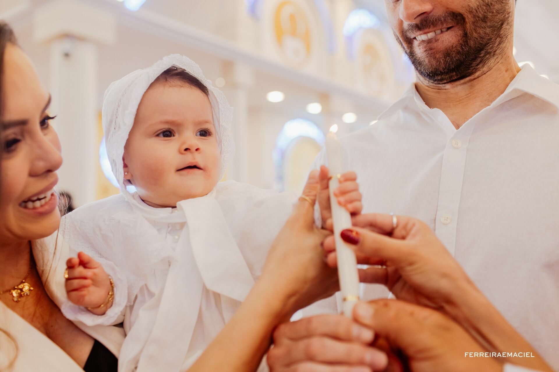 Foto Batizado Helena - Içara Foto Batizado Helena - Içara - Imagem 32