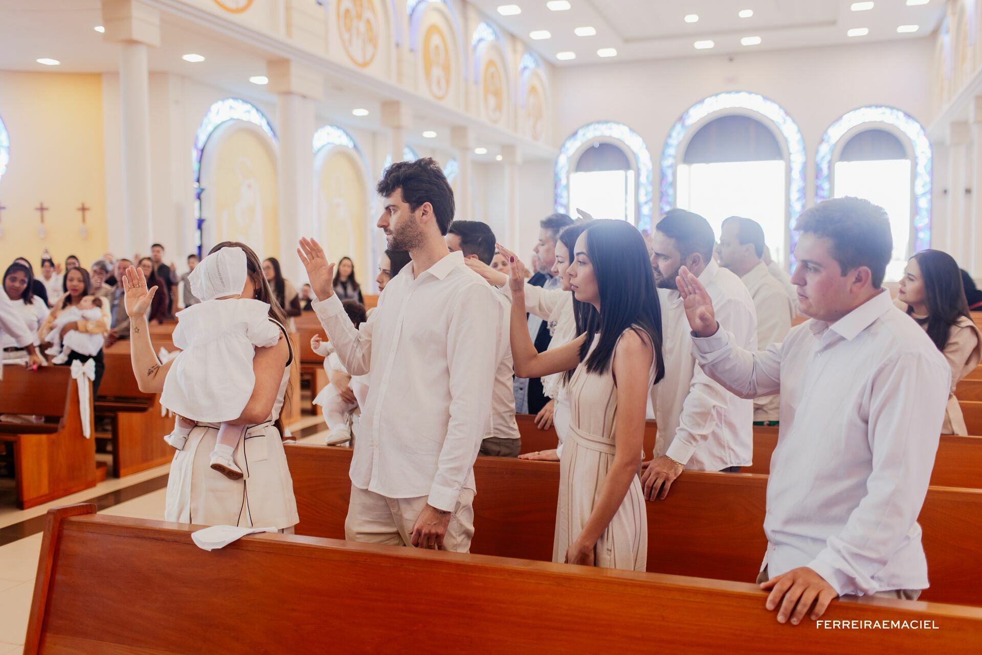 Foto Batizado Helena - Içara Foto Batizado Helena - Içara - Imagem 13