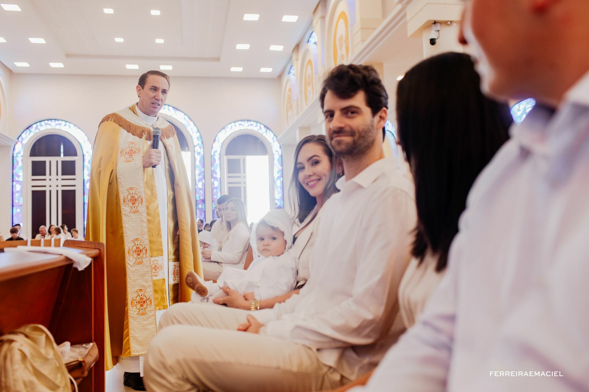 Foto Batizado Helena - Içara Foto Batizado Helena - Içara - Imagem 17