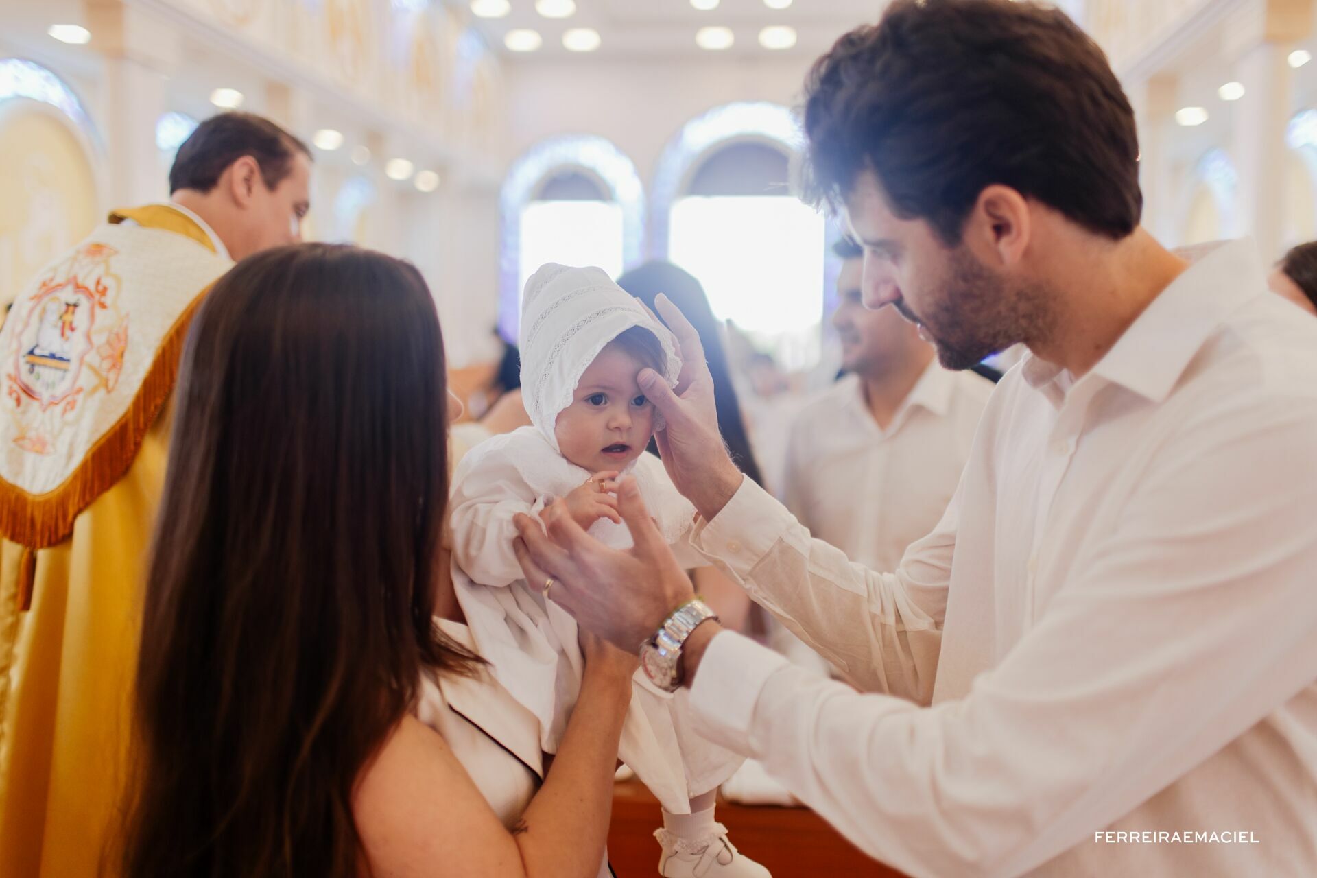 Foto Batizado Helena - Içara Foto Batizado Helena - Içara - Imagem 12