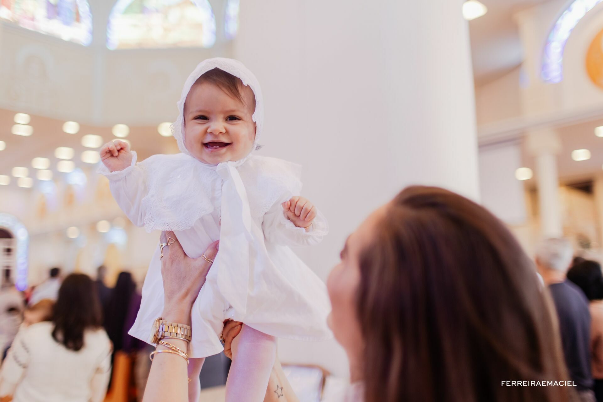 Foto Batizado Helena - Içara Foto Batizado Helena - Içara - Imagem 6