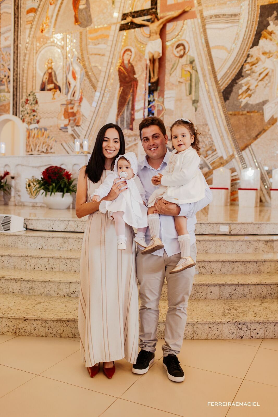 Foto Batizado Helena - Içara Foto Batizado Helena - Içara - Imagem 38