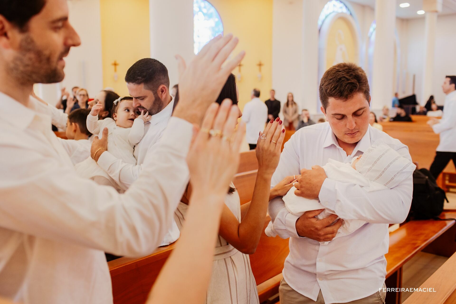 Foto Batizado Helena - Içara Foto Batizado Helena - Içara - Imagem 34