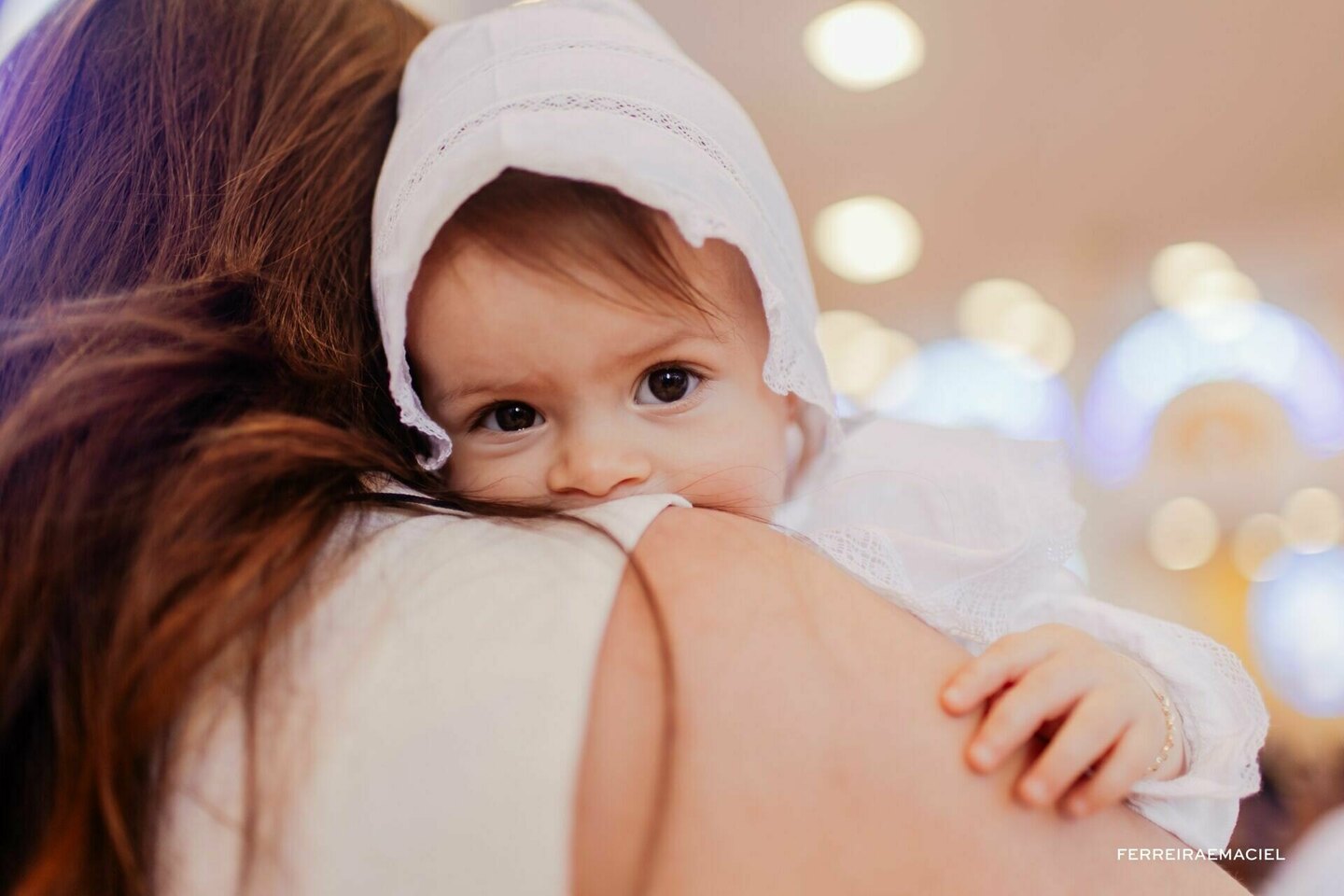Fotos de Batismo - Igreja Sagrado Coração de Jesus - Içara - SC- Fotografia Profissional - Batizado da Helena 