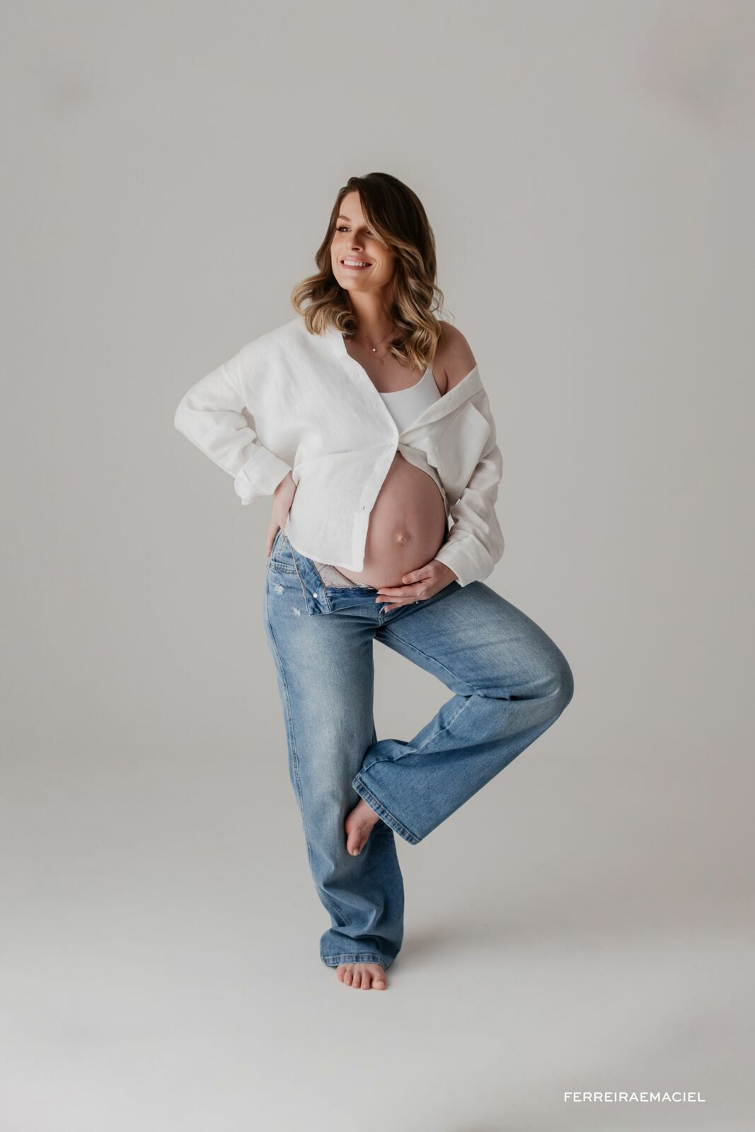 Foto Ensaio de Gestante – Fotos de Gestante – Ensaio em Estúdio – Dábila Gobatto– Araranguá – SC Foto Ensaio de Gestante – Fotos de Gestante – Ensaio em Estúdio – Dábila Gobatto– Araranguá – SC - Imagem 7
