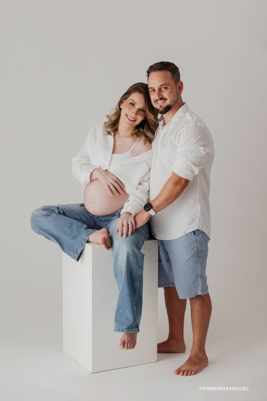 Foto Ensaio de Gestante – Fotos de Gestante – Ensaio em Estúdio – Dábila Gobatto– Araranguá – SC Foto Ensaio de Gestante – Fotos de Gestante – Ensaio em Estúdio – Dábila Gobatto– Araranguá – SC - Imagem 12