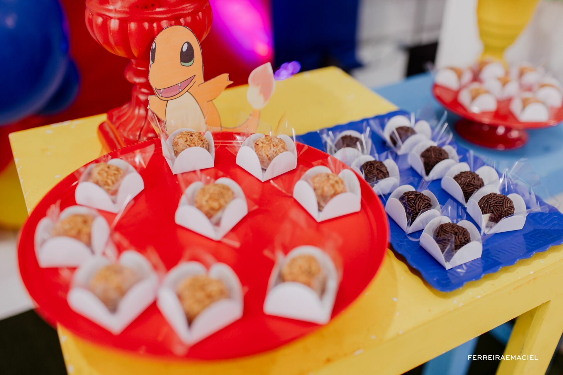 Foto Fotografia Aniversário Infantil - 5 anos - Giuseppe - Tema Pokemon - Espaço Jubilula Buffet- Araranguá - SC - Imagem 3