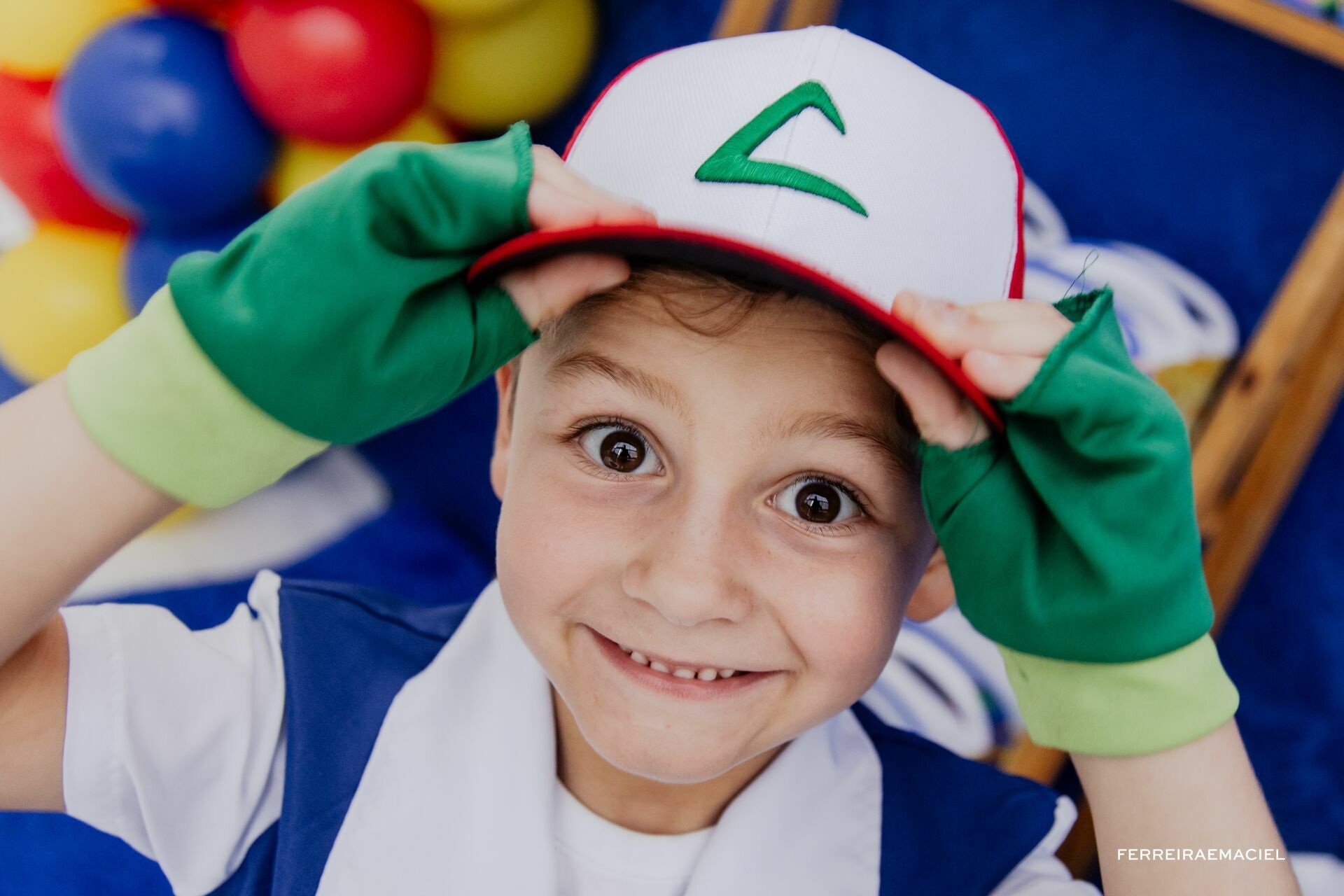 Foto Fotografia Aniversário Infantil - 5 anos - Giuseppe - Tema Pokemon - Espaço Jubilula Buffet- Araranguá - SC - Imagem 37