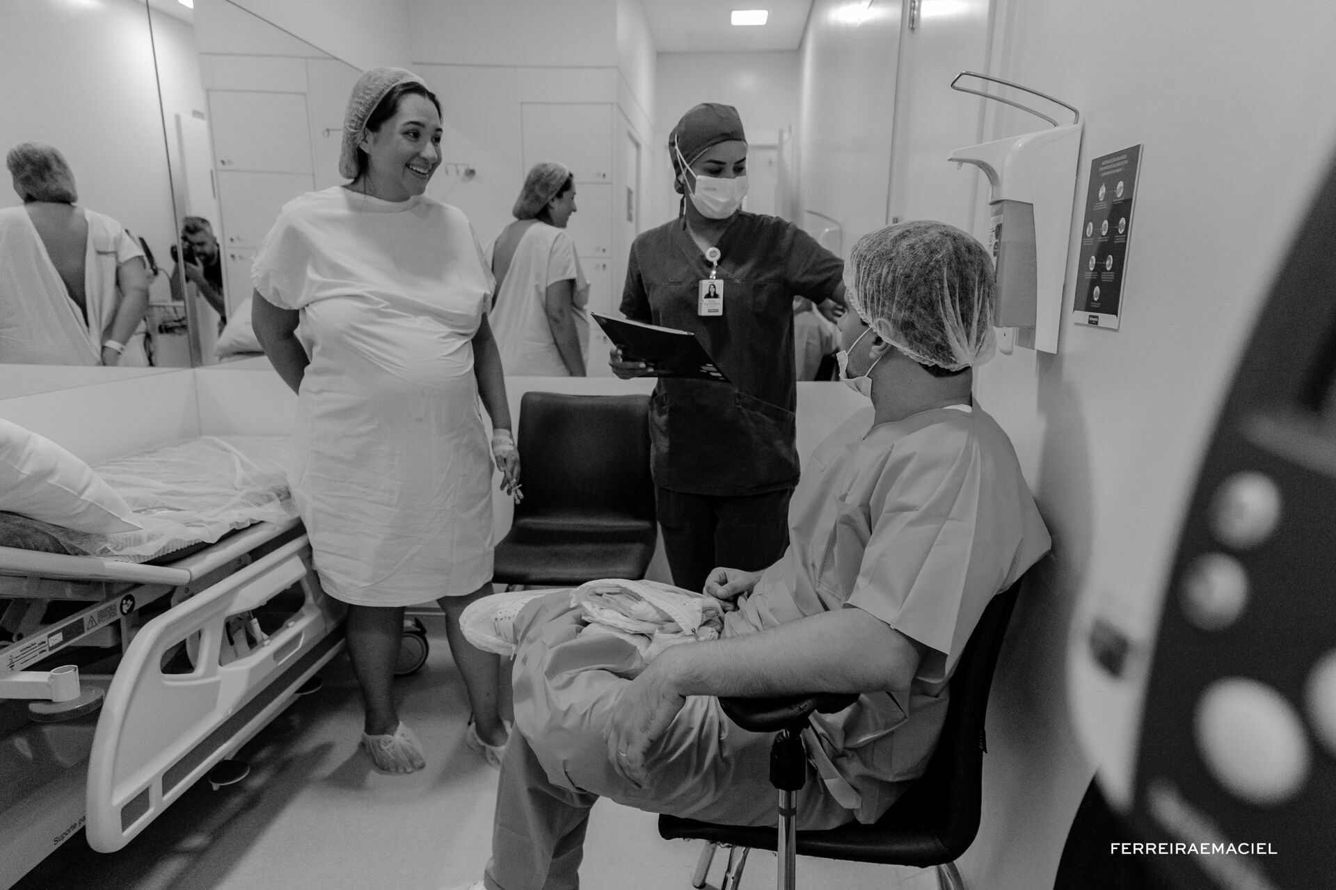 Foto Nascimento – Parto - Cesária-  Mariana Nuemberg – Hospital Unimed – Criciúma - SC - Imagem 0