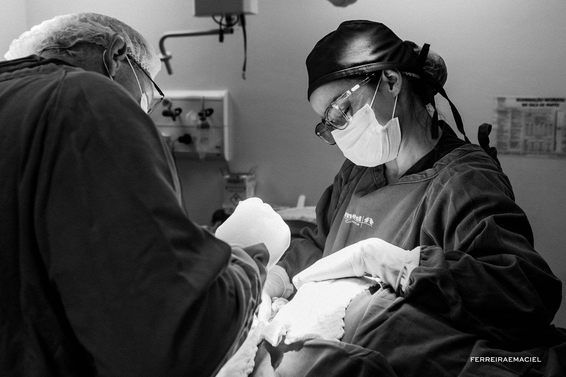 Foto Nascimento – Parto - Cesária-  Mariana Nuemberg – Hospital Unimed – Criciúma - SC - Imagem 5