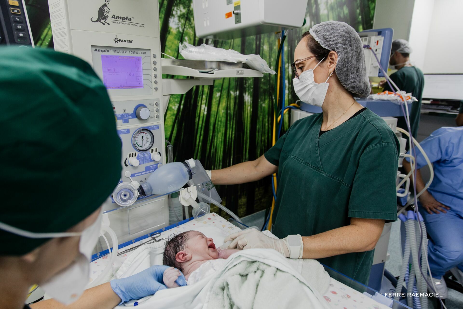 Foto Nascimento – Parto - Cesária-  Mariana Nuemberg – Hospital Unimed – Criciúma - SC - Imagem 18