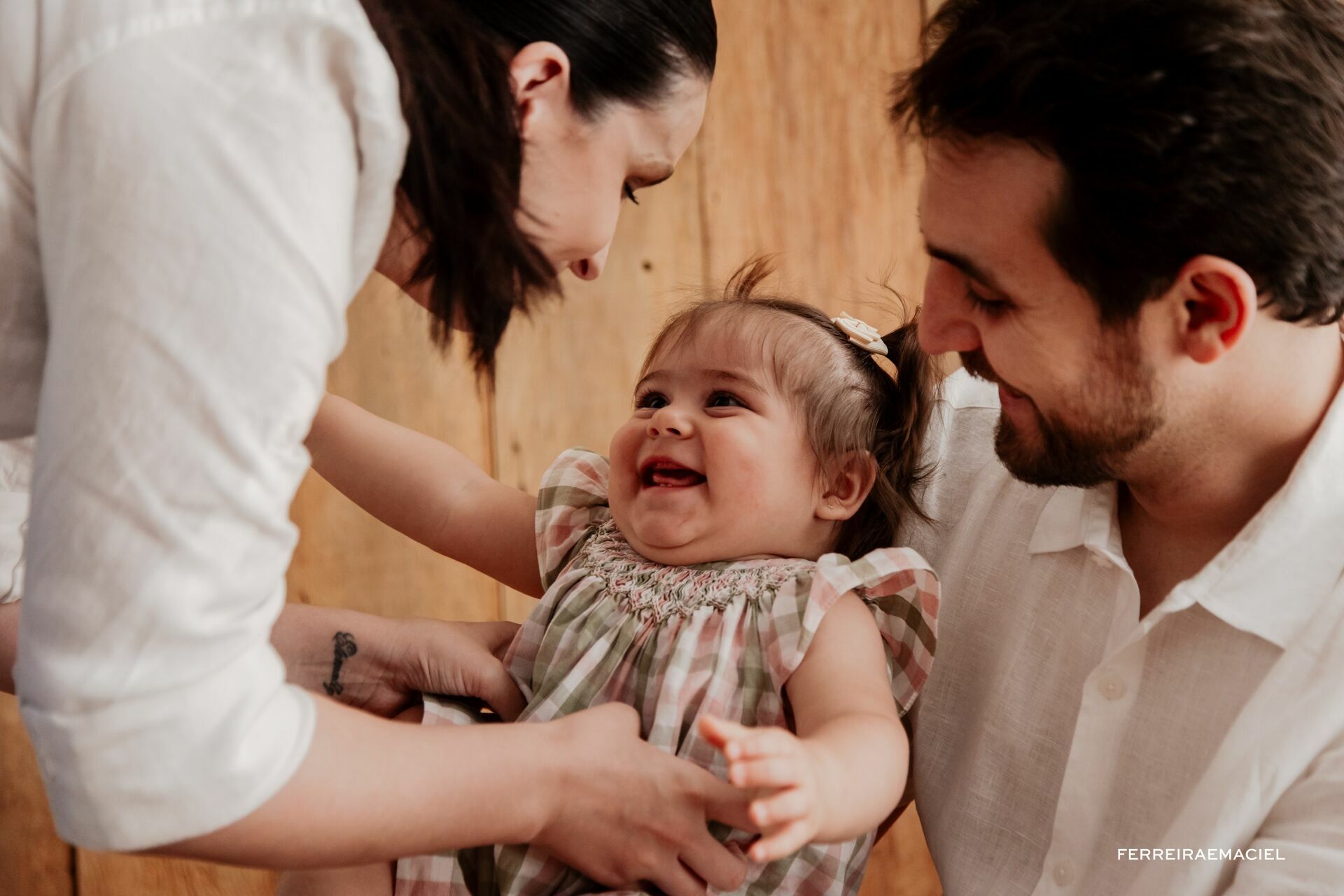 Foto Acompanhamento Infantil – Eva – 10 meses – Filha de Giulia e Hiago – Ensaio em Estúdio – Araranguá SC - Imagem 13
