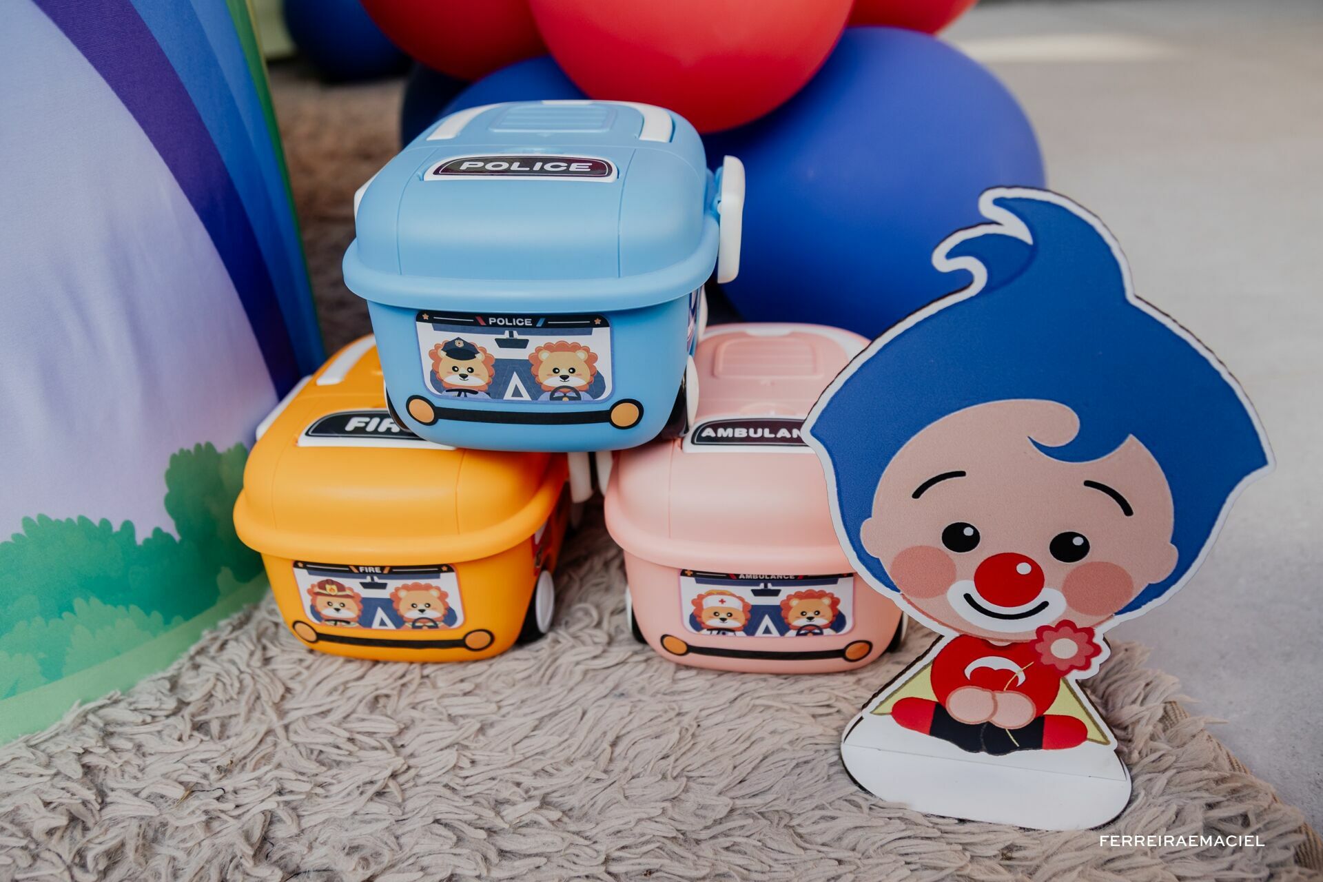 Foto Fotografia Aniversário Infantil de 3 anos da Isis e do Davi em comemoração intimista em casa em Araranguá SC - Imagem 3