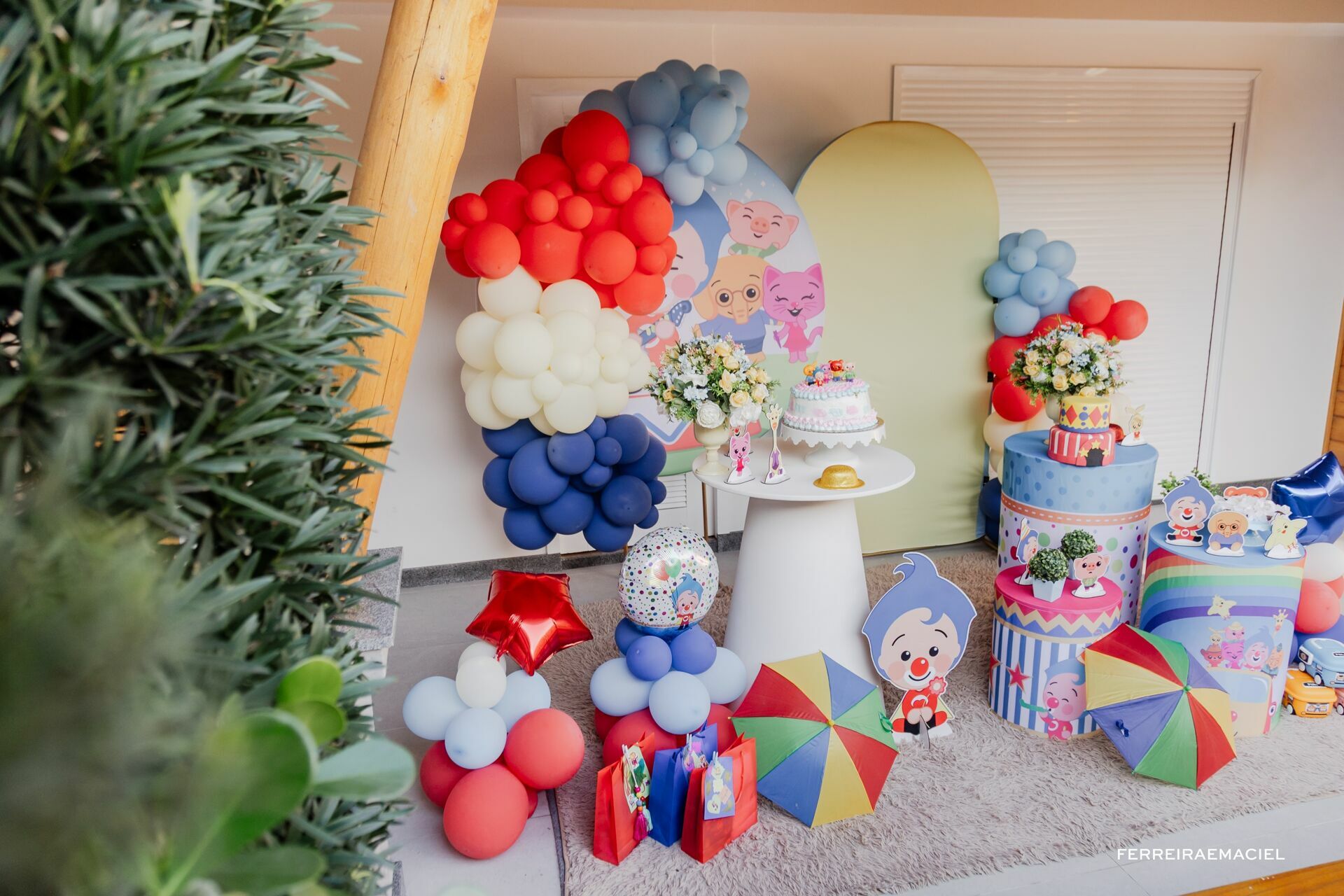 Foto Fotografia Aniversário Infantil de 3 anos da Isis e do Davi em comemoração intimista em casa em Araranguá SC - Imagem 0