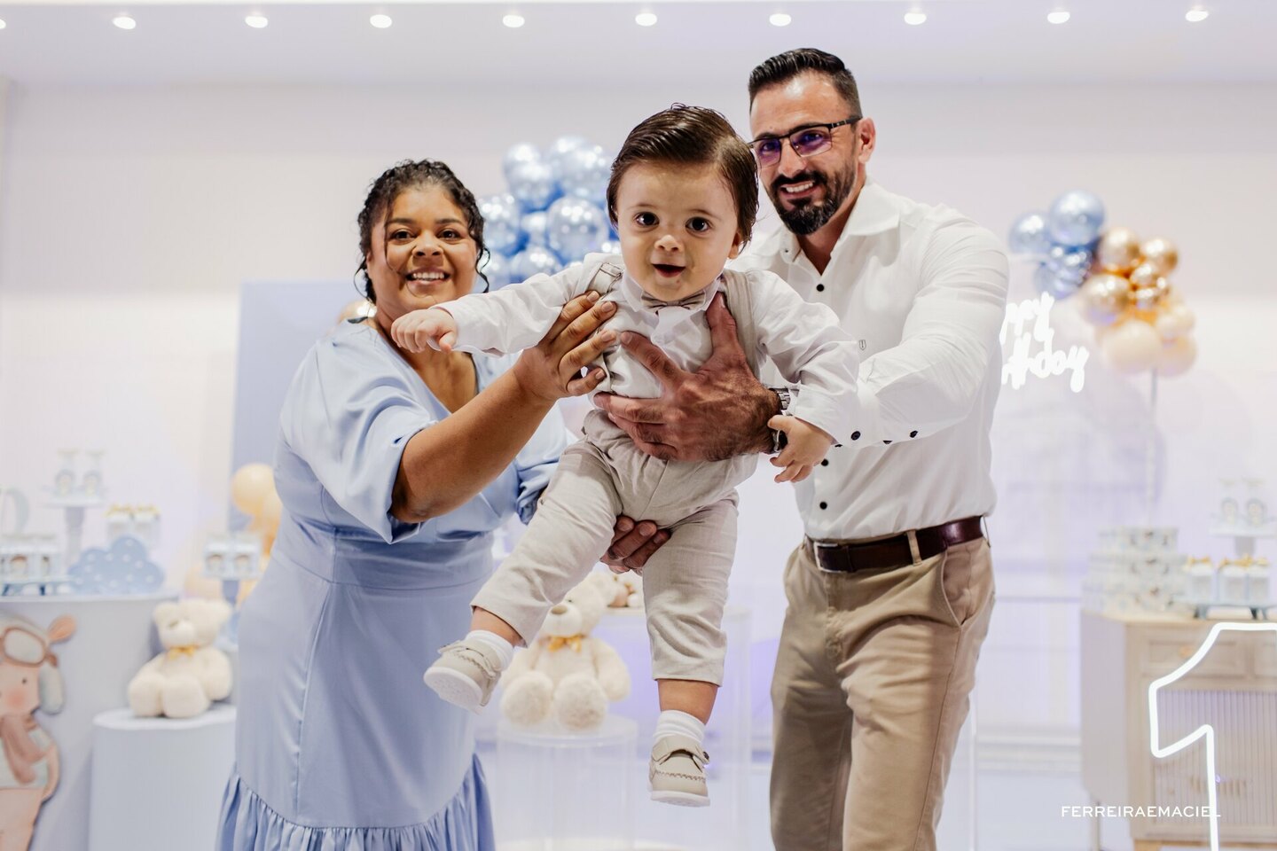 Fotografia de Aniversário Infantil – 1 ano – Bernardo – Contato Eco Parque – Araranguá – SC