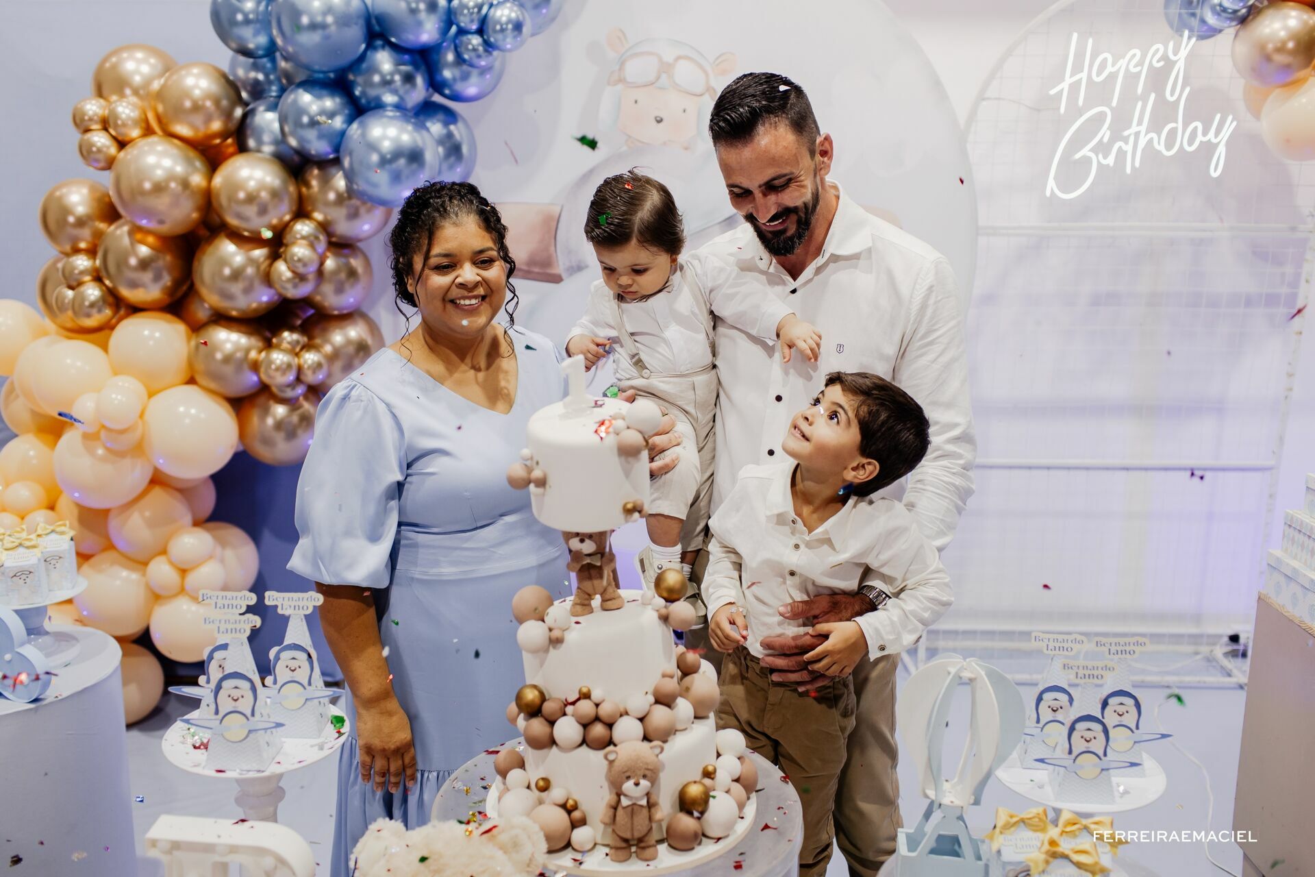 Foto Fotografia de Aniversário Infantil – 1 ano – Bernardo – Contato Eco Parque – Araranguá – SC - Imagem 18